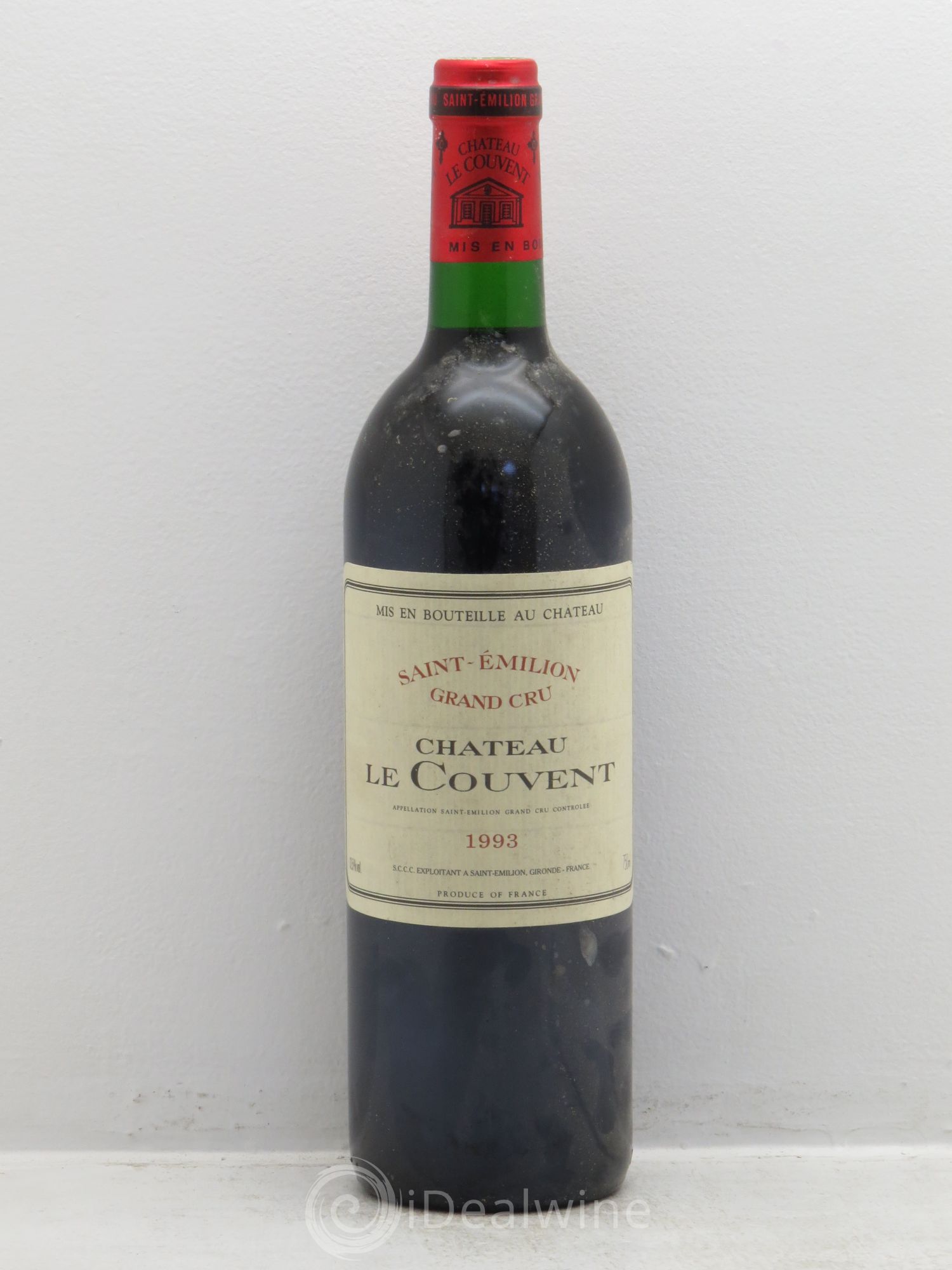 Saint-Émilion Château Le Couvent 1993 - Posten von 1 Flasche - 0