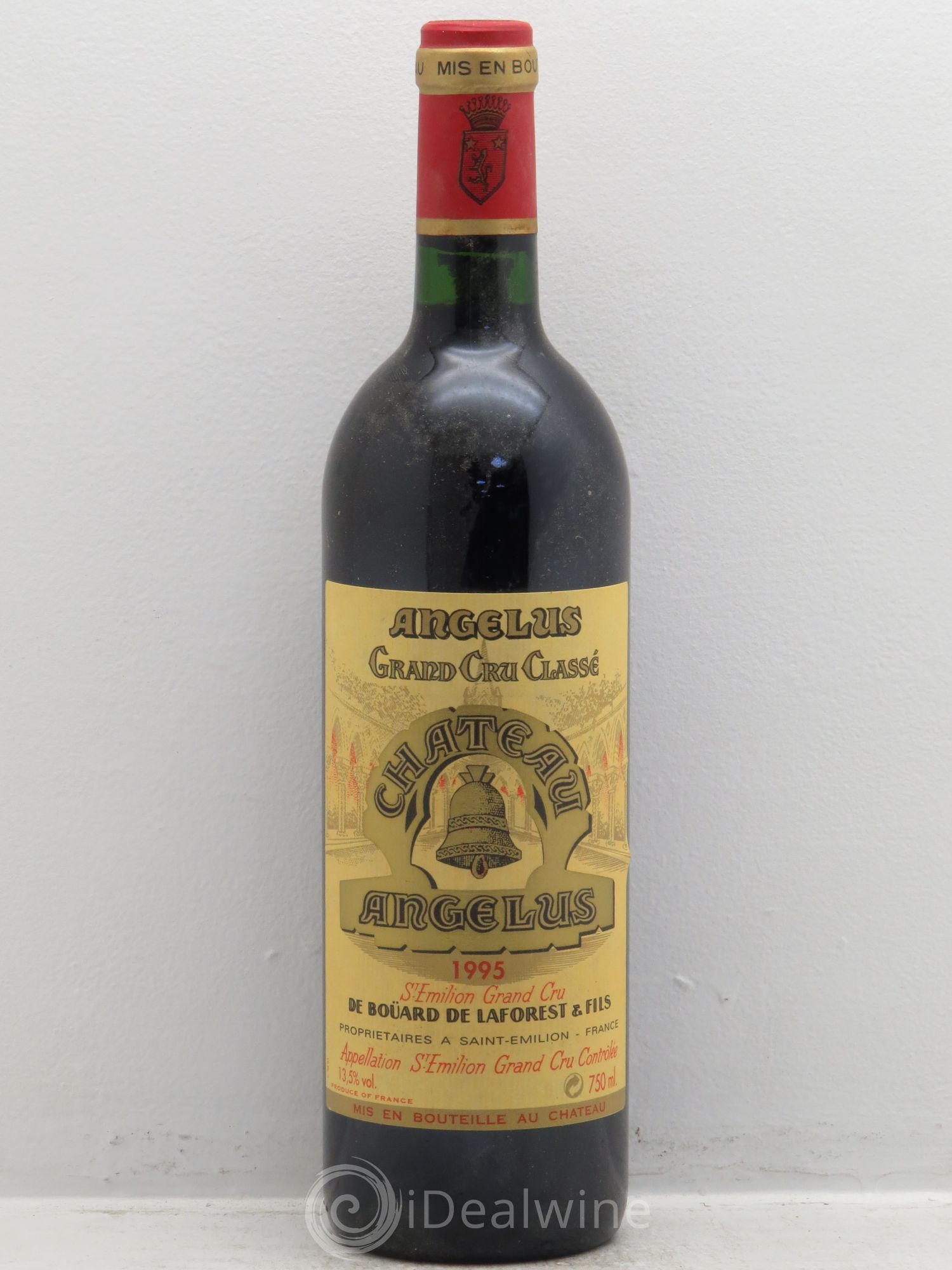 Château Angélus 1er Grand Cru Classé A 1995 - Lot de 1 bouteille - 0