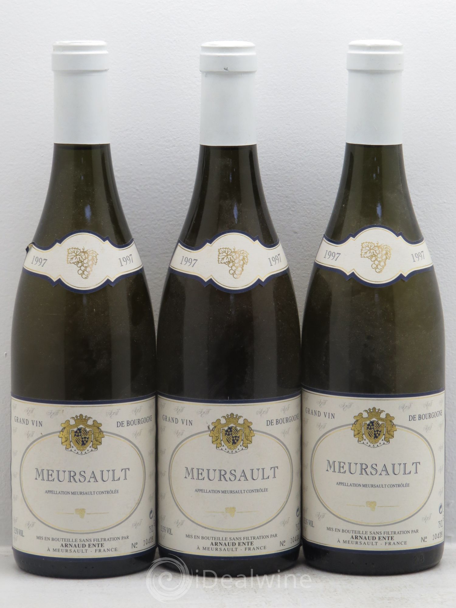 Meursault Arnaud Ente 1997 - Posten von 3 Flaschen - 0
