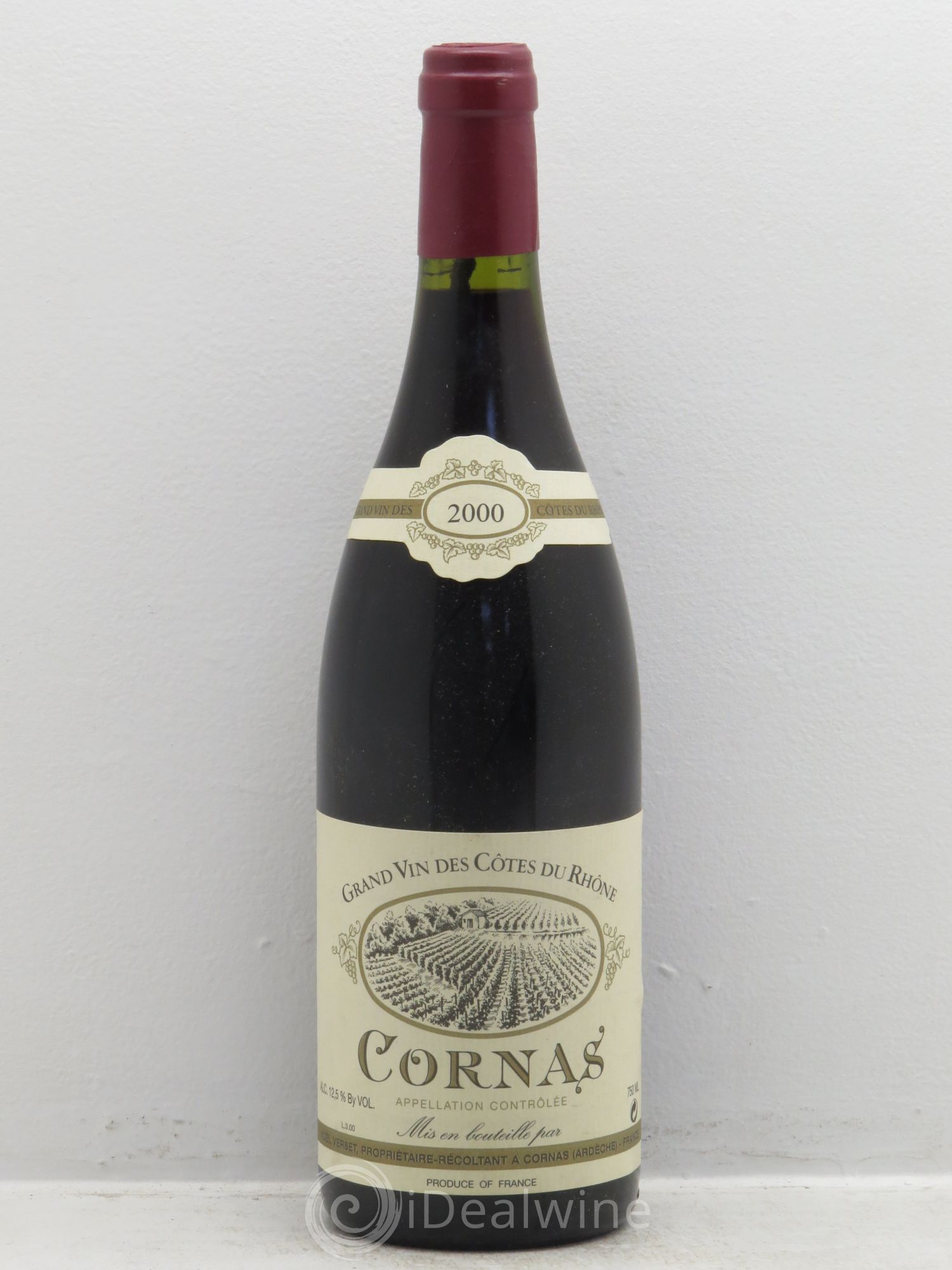 Cornas Noël Verset 2000 - Lot de 1 bouteille - 0