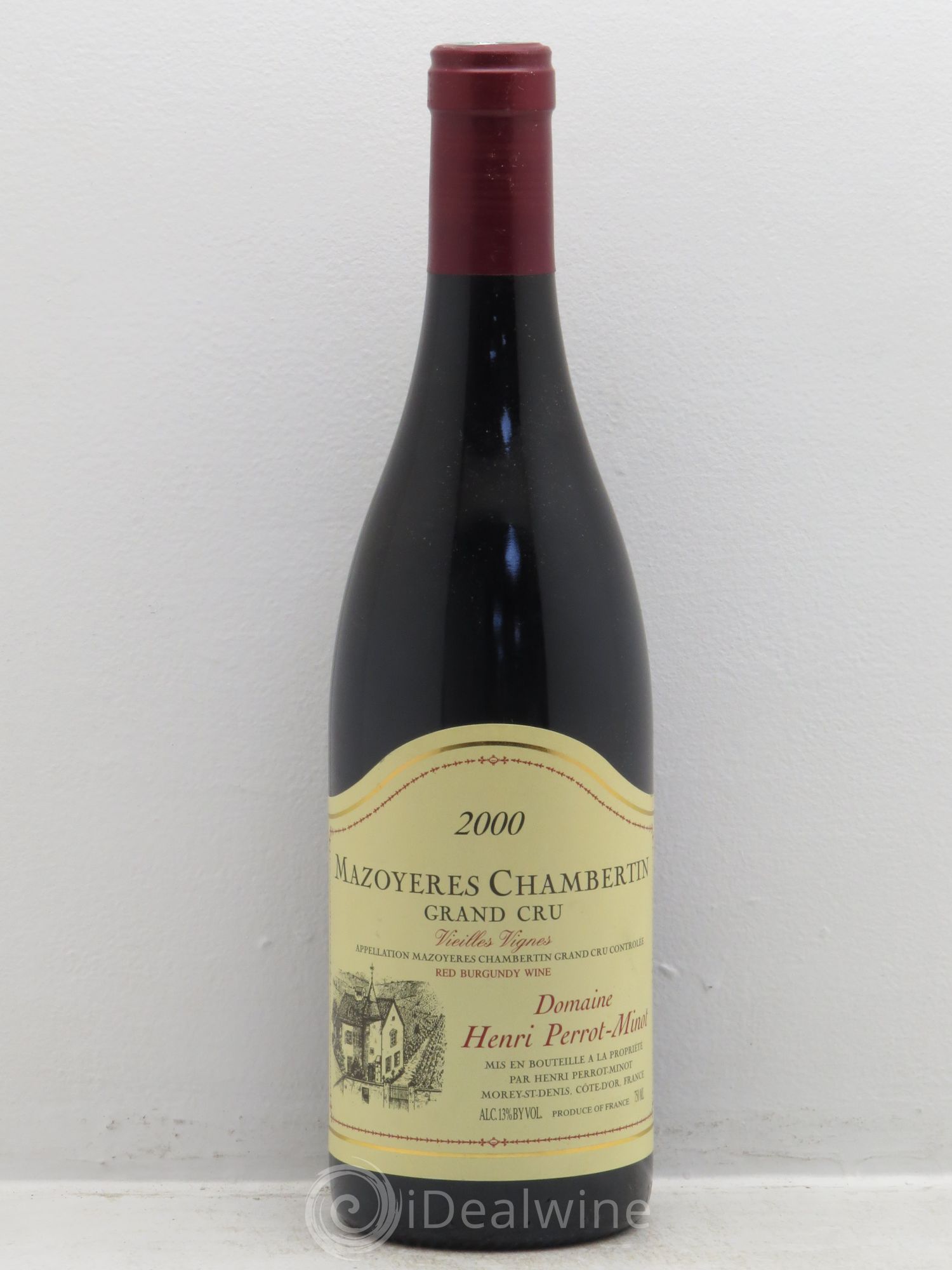 Mazoyères-Chambertin Grand Cru Vieilles Vignes Perrot-Minot Vieilles Vignes 2000 - Lot de 1 bouteille - 0