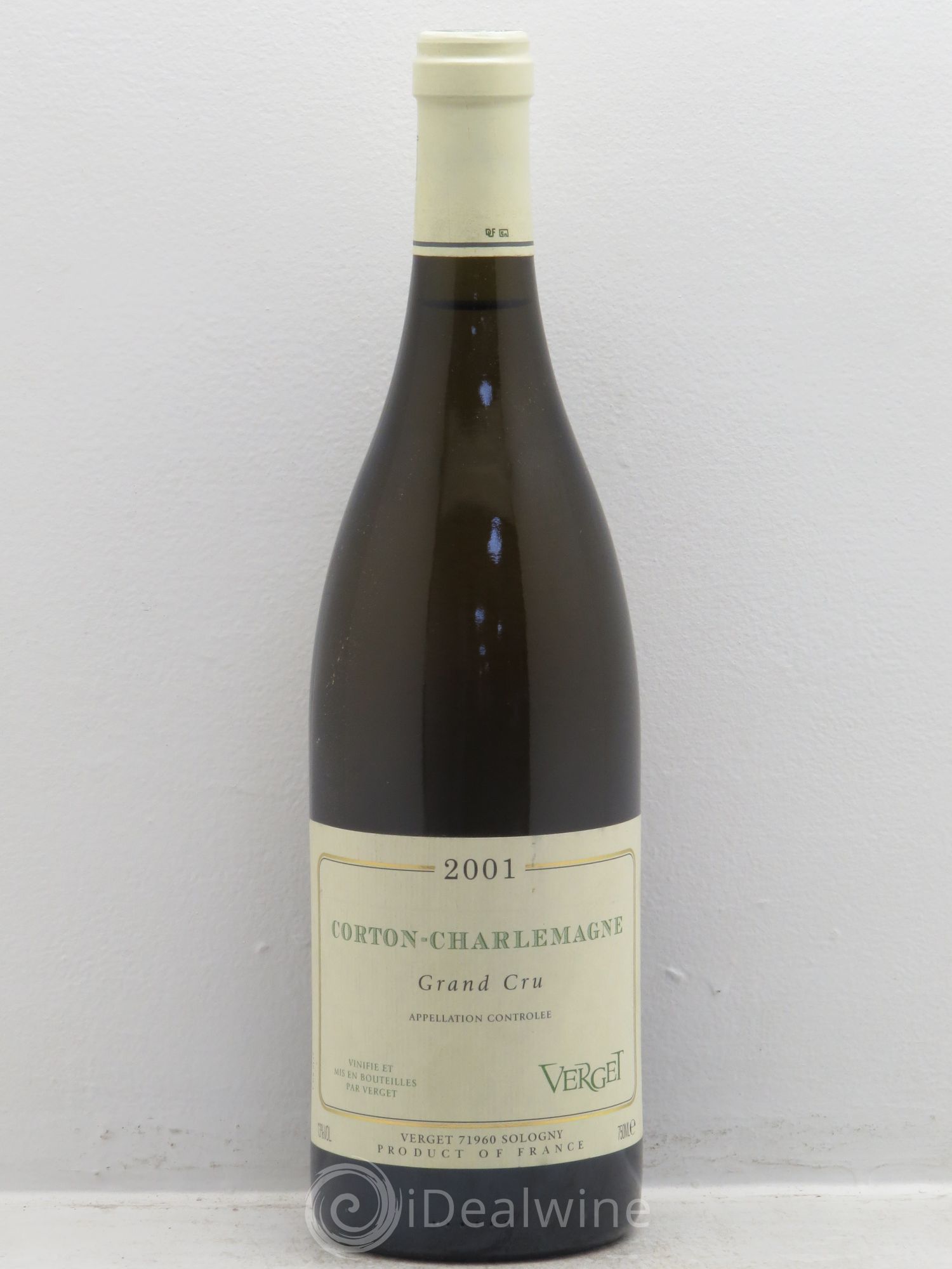 Corton-Charlemagne Grand Cru 2001 - Lot de 1 bouteille - 0