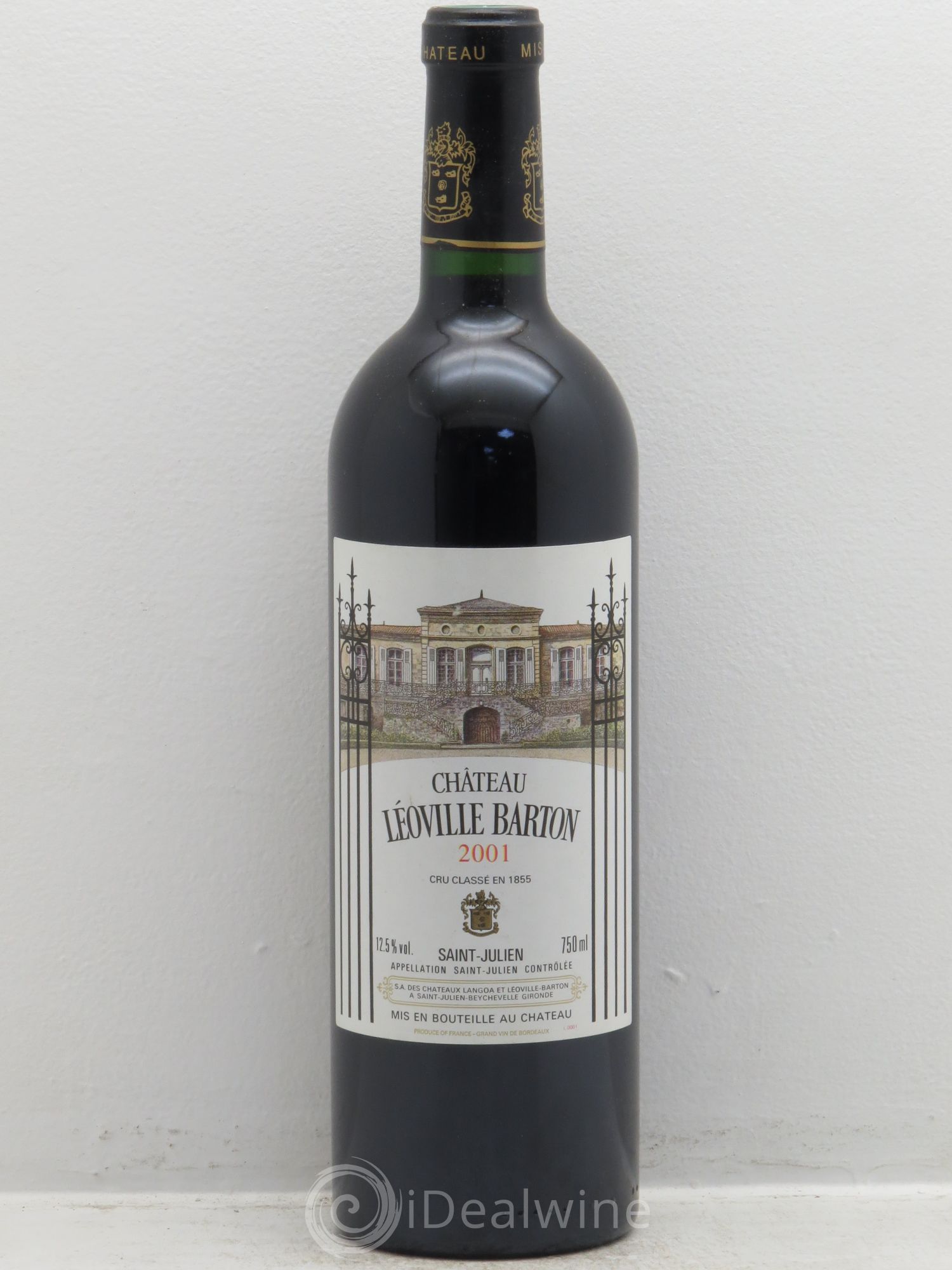 Château Léoville Barton 2ème Grand Cru Classé 2001 - Lot de 1 bouteille - 0
