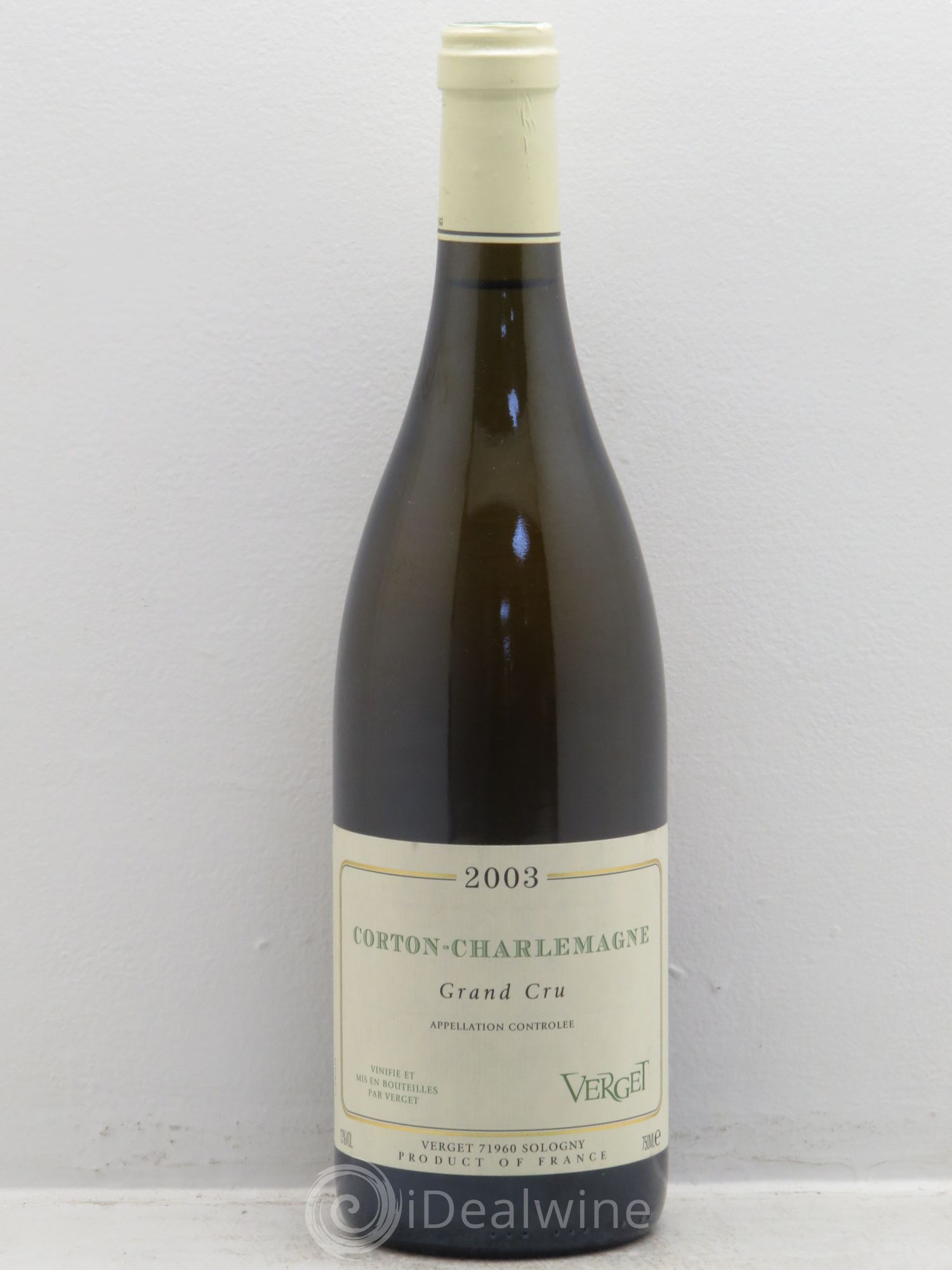 Corton-Charlemagne Grand Cru 2003 - Lot de 1 bouteille - 0
