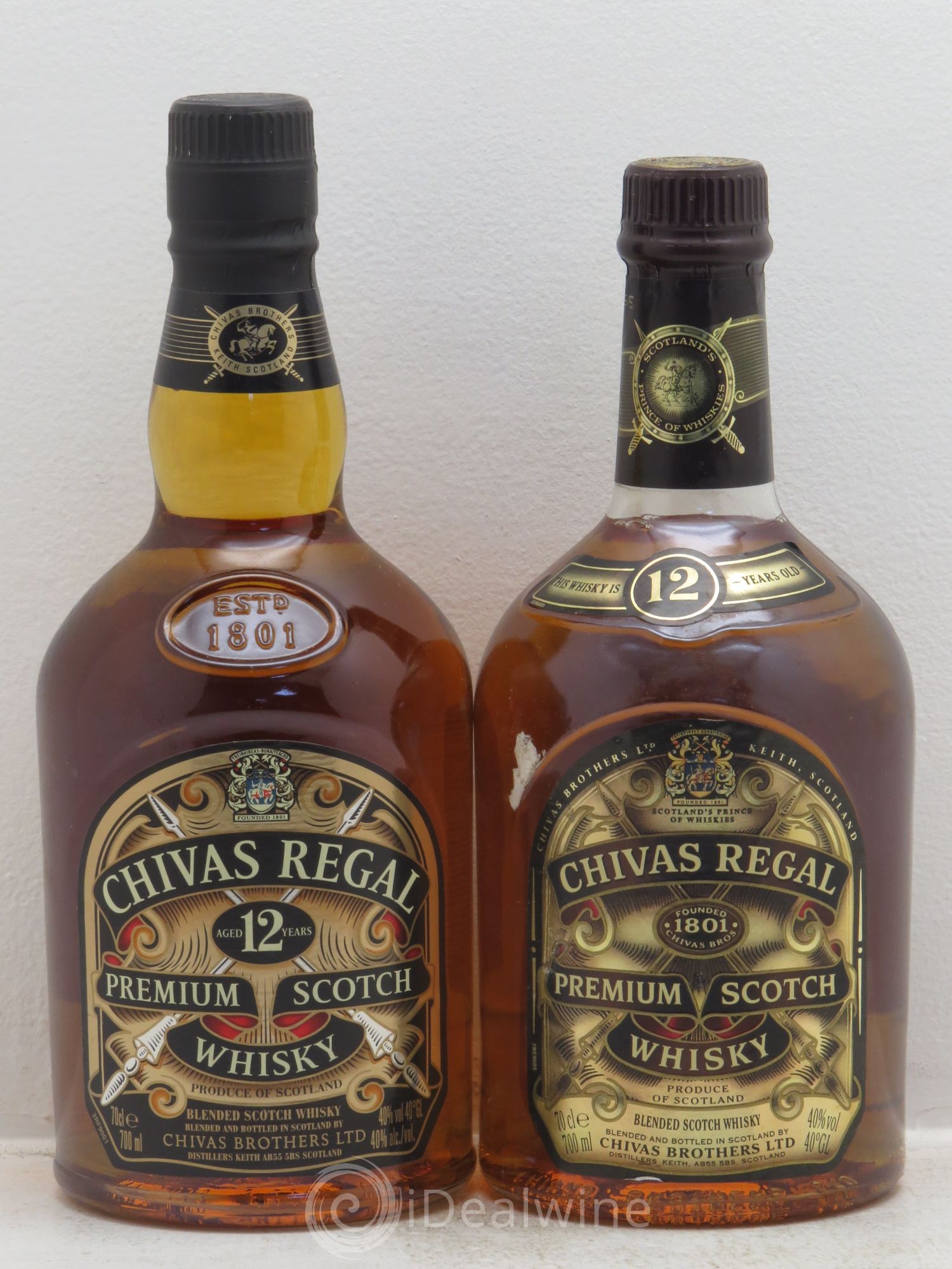 Whisky Chivas Regal Premium - Posten von 2 Flaschen - 0