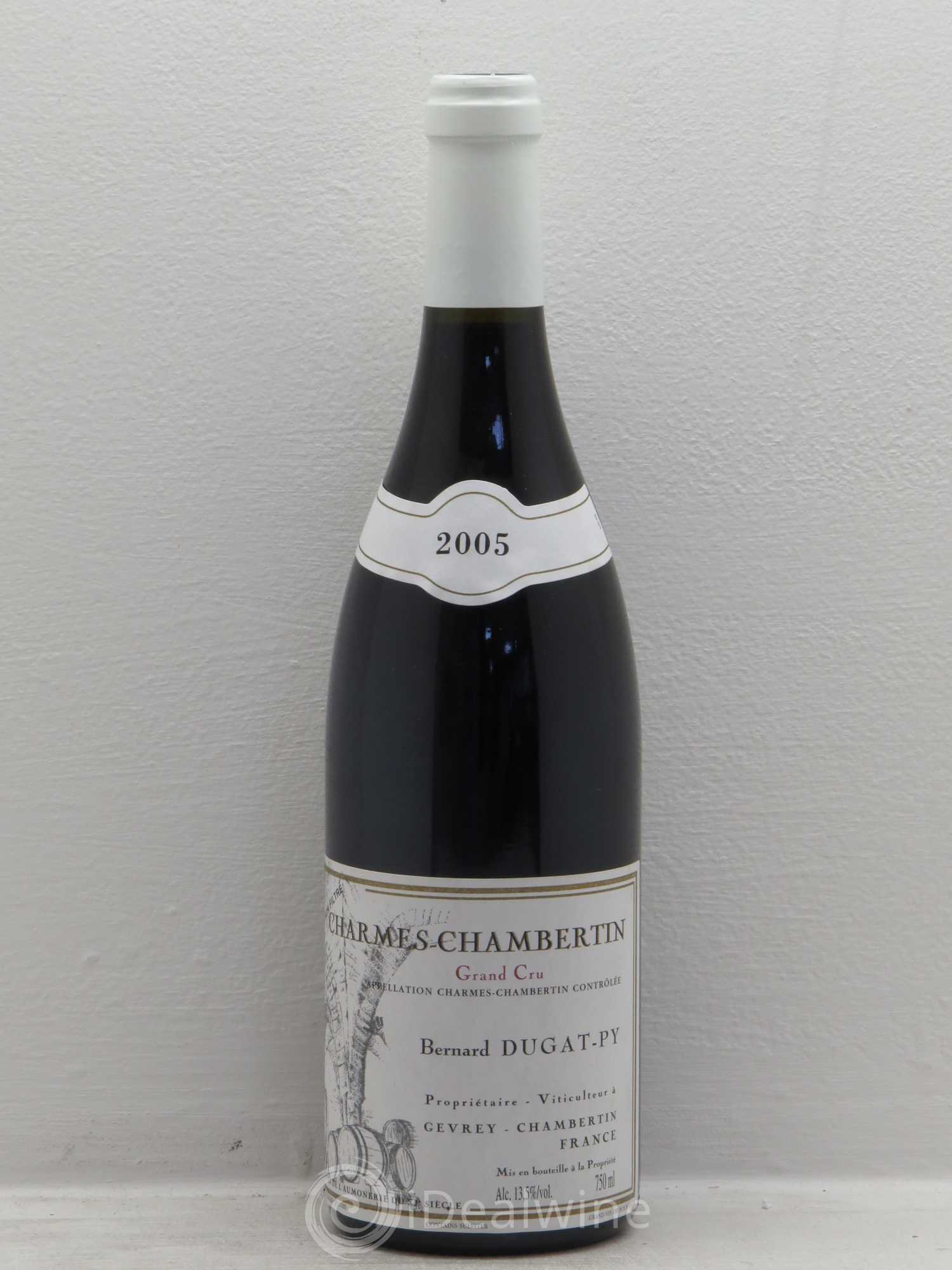 Charmes-Chambertin Grand Cru Dugat-Py 2005 - Lot de 1 bouteille - 0