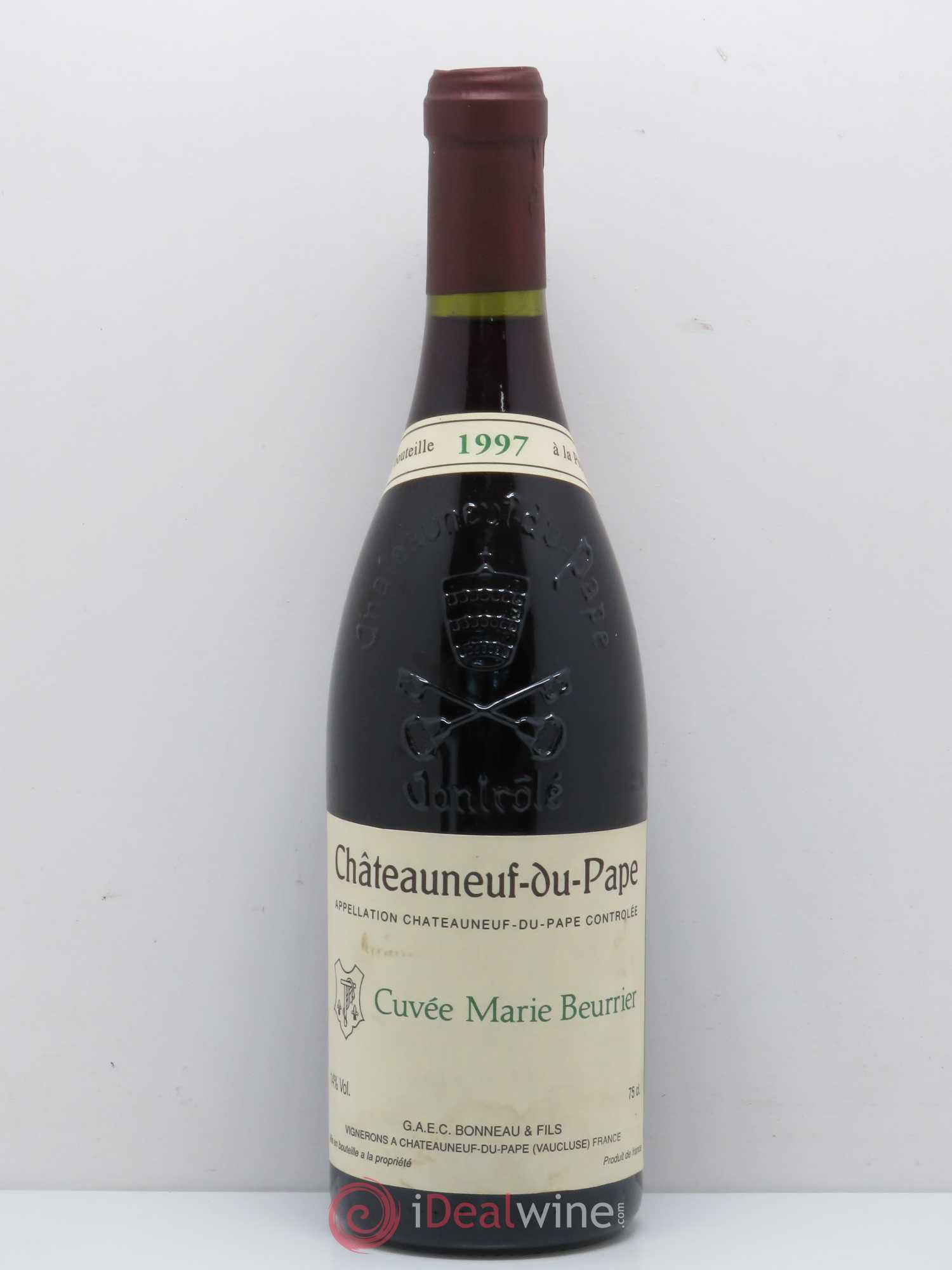Châteauneuf-du-Pape Marie Beurrier Henri Bonneau & Fils 1997 - Lot de 1 bouteille - 0