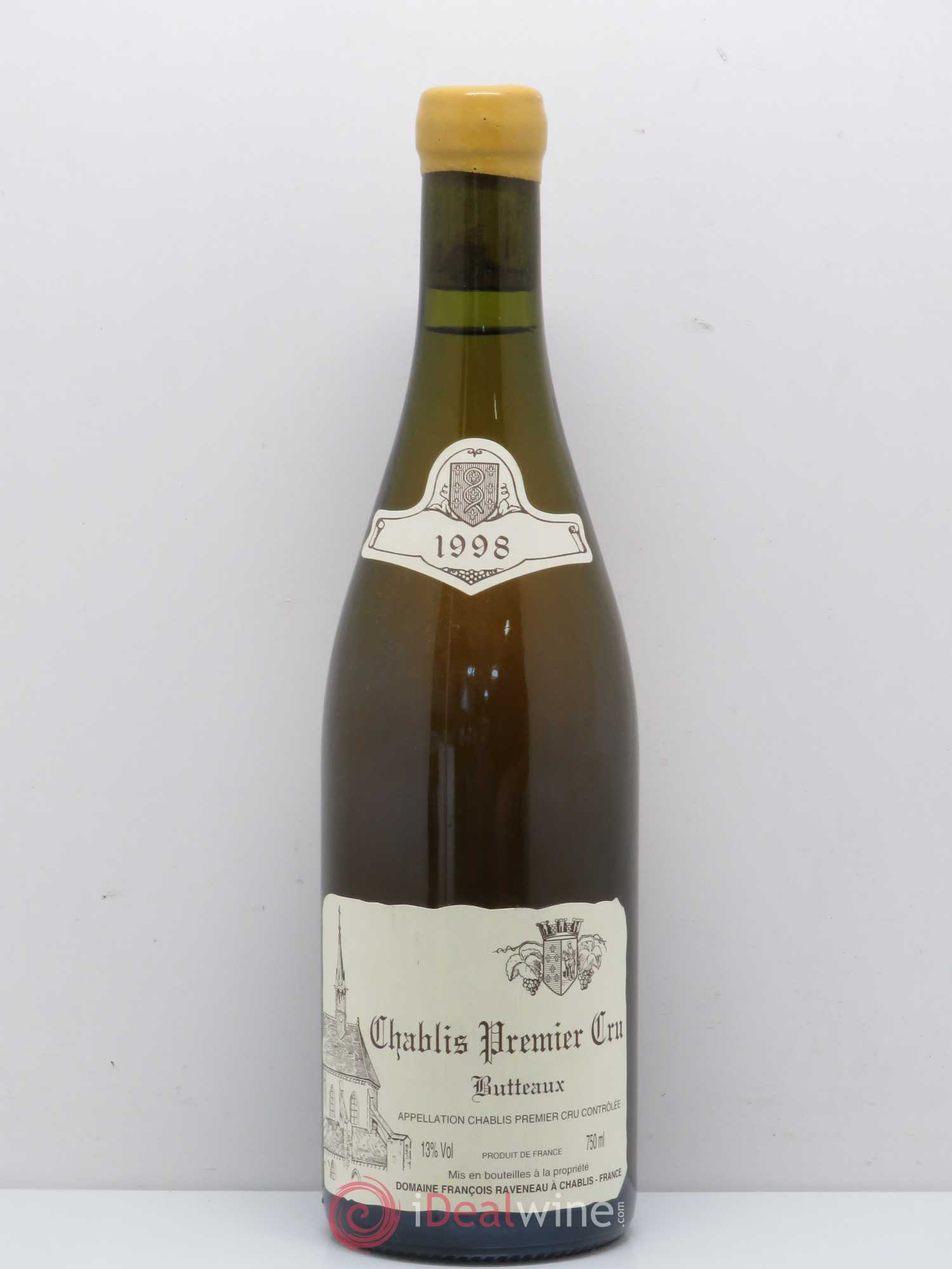 Chablis 1er Cru Butteaux Raveneau (Domaine) 1998 - Lot de 1 bouteille - 0