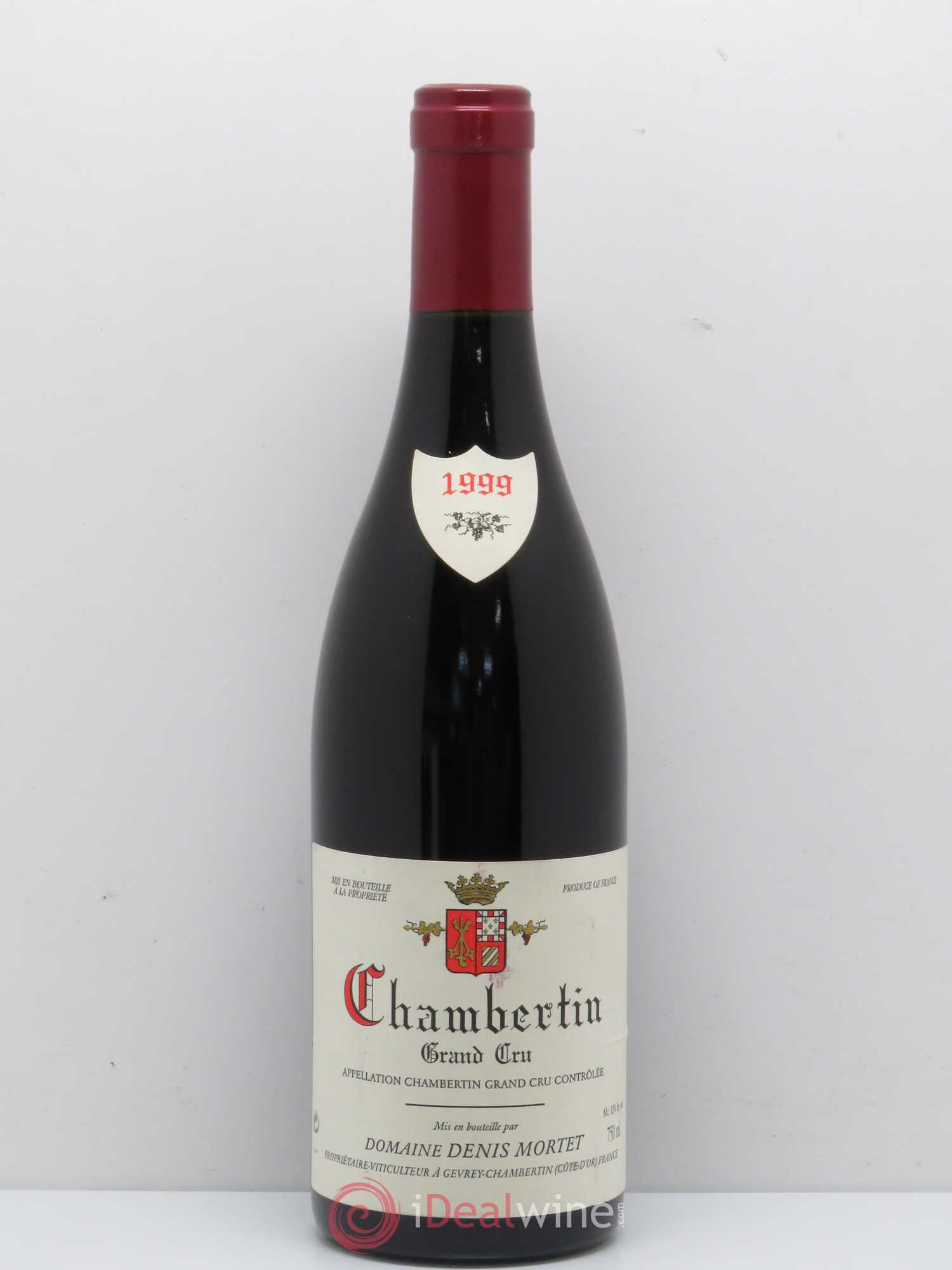 Chambertin Grand Cru Denis Mortet (Domaine) 1999 - Lot de 1 bouteille - 0