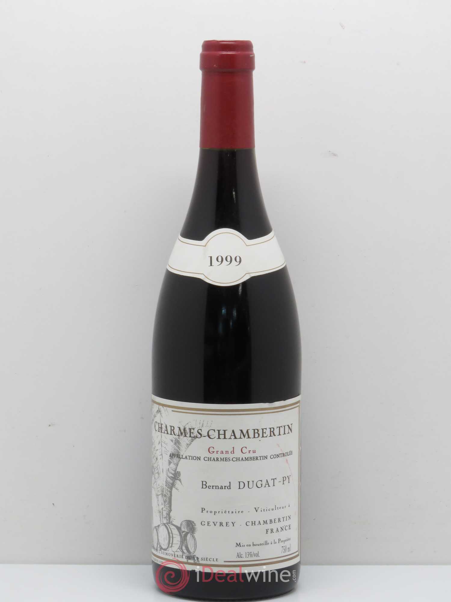 Charmes-Chambertin Grand Cru Dugat-Py 1999 - Lot de 1 bouteille - 0