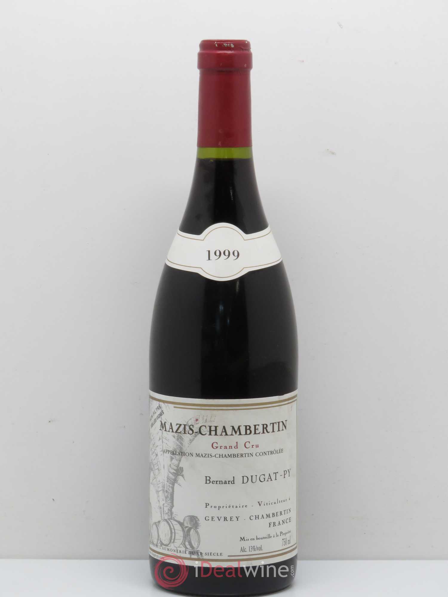Mazis-Chambertin Grand Cru Vieilles Vignes Dugat-Py 1999 - Lot de 1 bouteille - 0