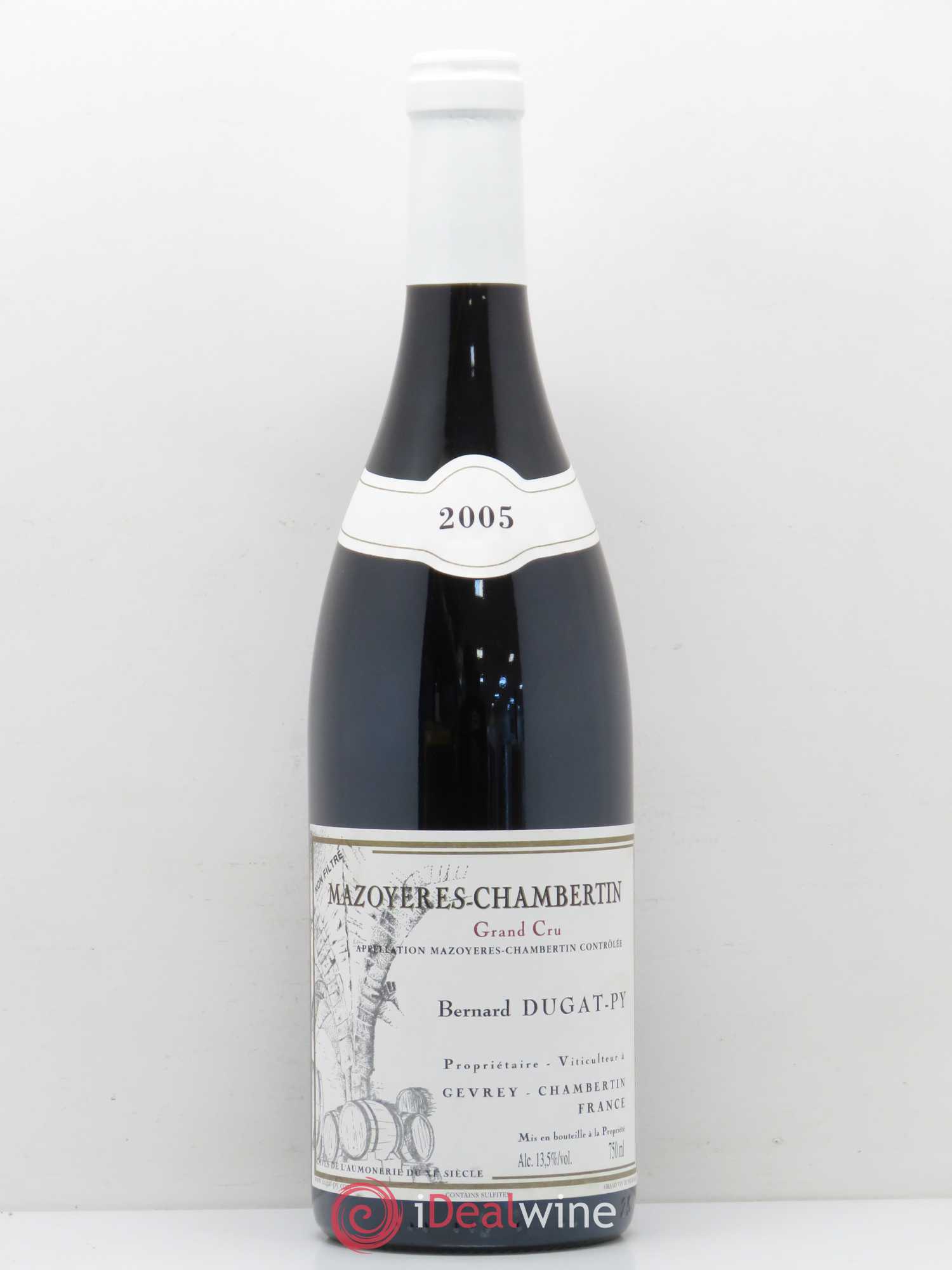 Mazoyères-Chambertin Grand Cru Dugat-Py 2005 - Lot de 1 bouteille - 0