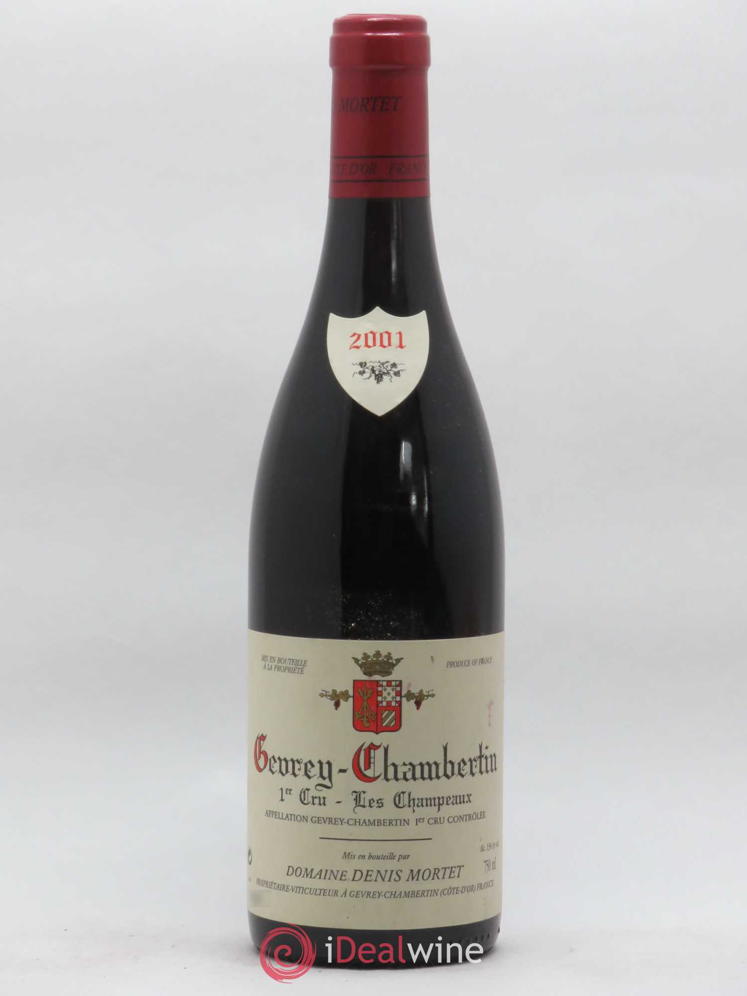 Gevrey-Chambertin 1er Cru Les Champeaux Denis Mortet (Domaine) 2001 - Lot de 1 bouteille - 0