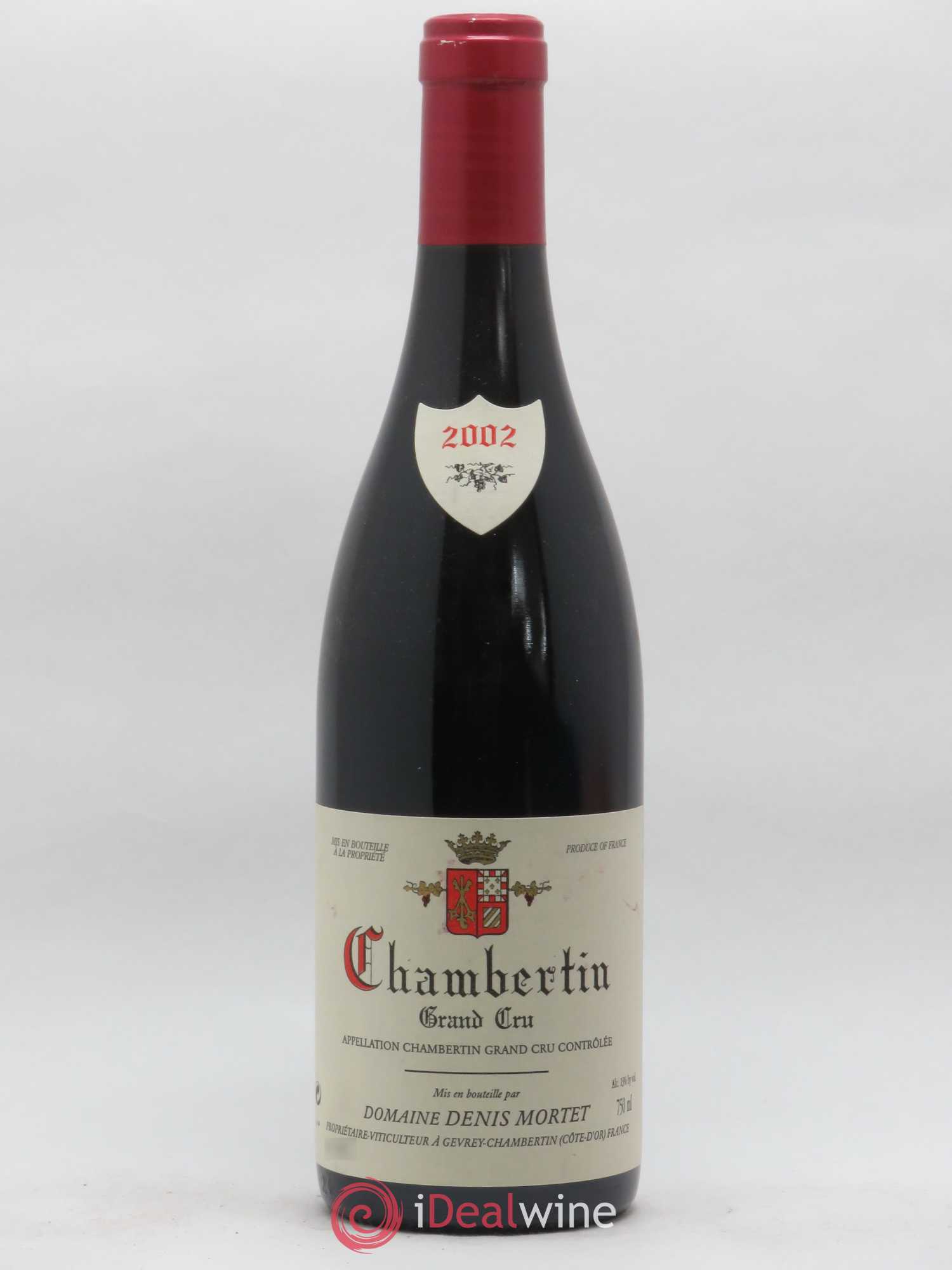 Chambertin Grand Cru Denis Mortet (Domaine) 2002 - Lot de 1 bouteille - 0