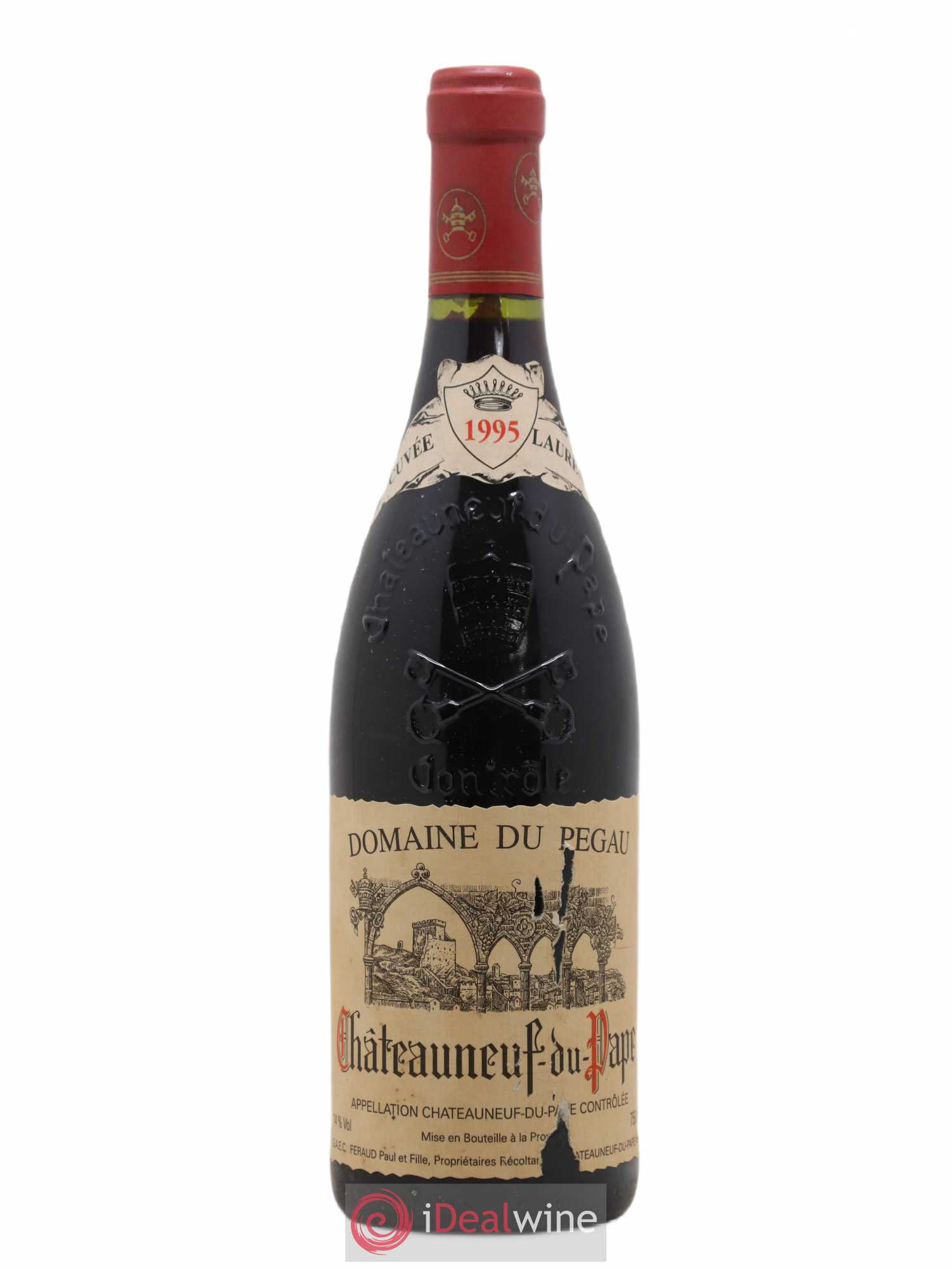 Châteauneuf-du-Pape Domaine du Pégau Cuvée Laurence Paul et Laurence Féraud 1995 - Lot de 1 bouteille - 0