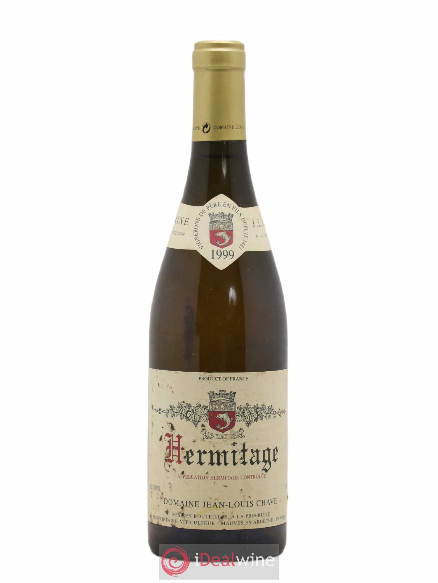 Hermitage Jean-Louis Chave 1999 - Lot de 1 bouteille - 0