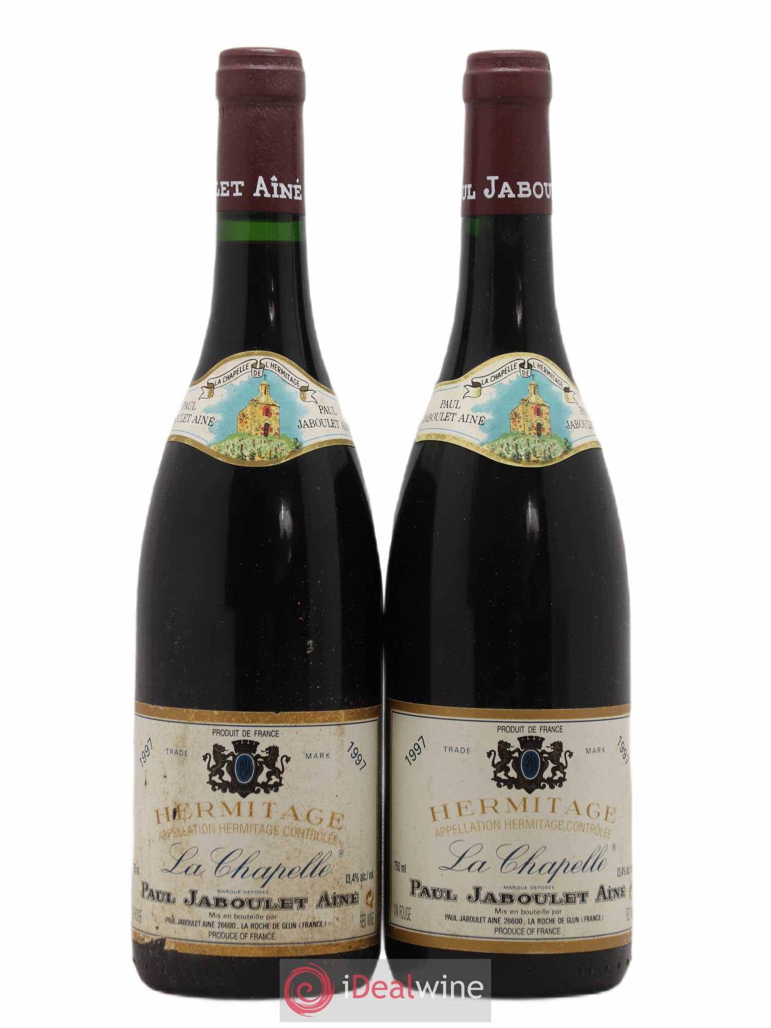 Hermitage La Chapelle Paul Jaboulet Ainé 1997 - Lot de 2 bouteilles - 0