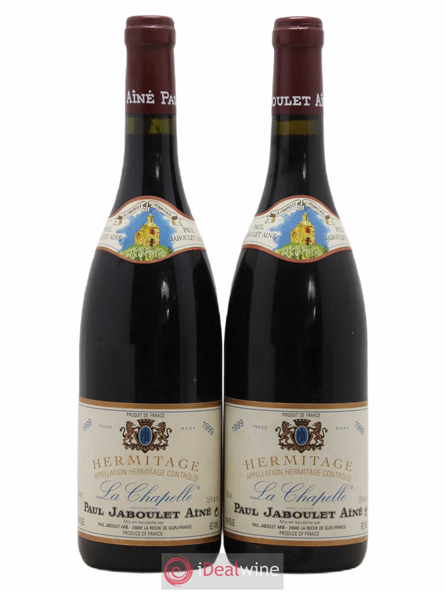 Hermitage La Chapelle Paul Jaboulet Ainé 1999 - Lot de 2 bouteilles - 0