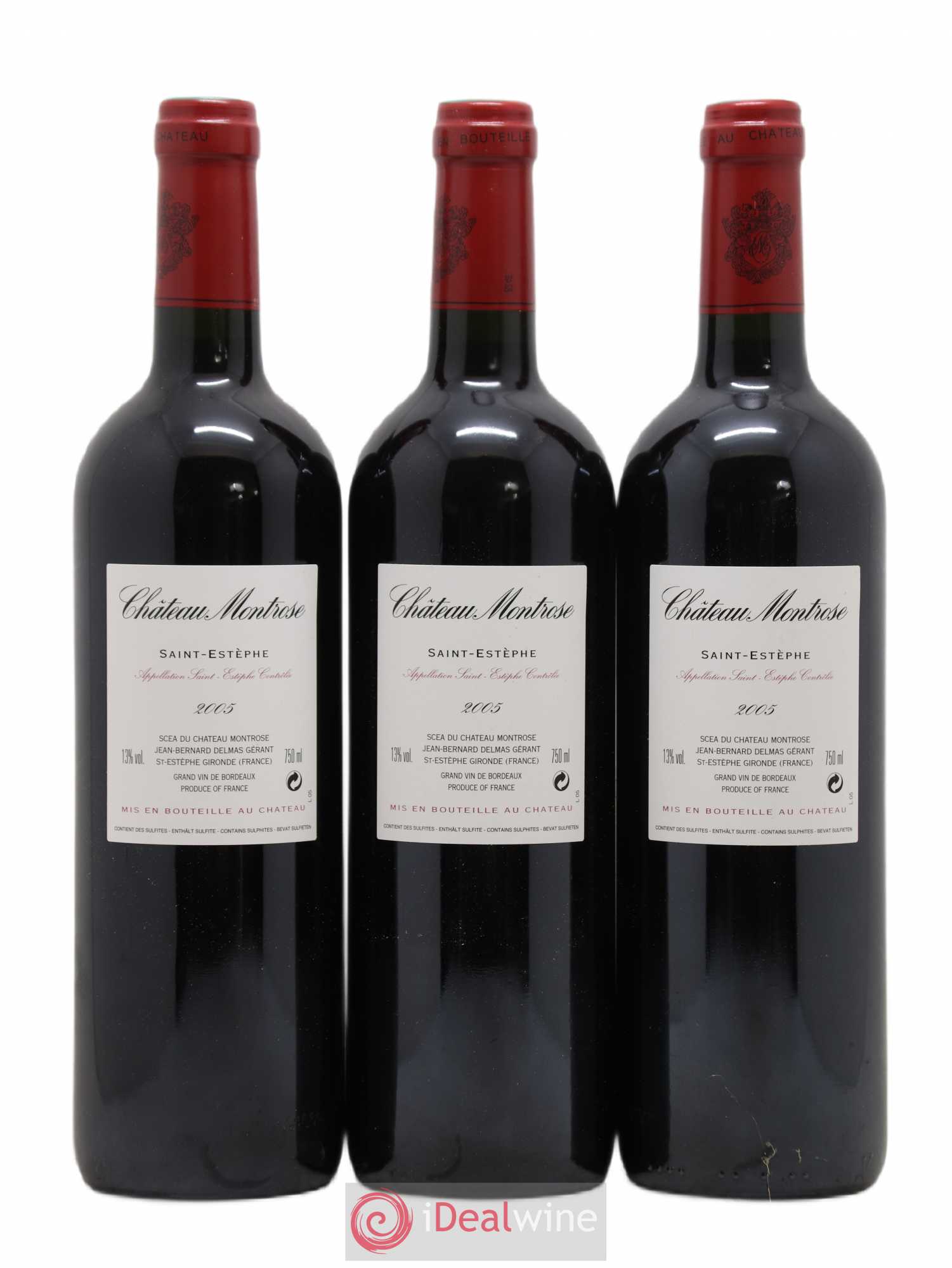 Château Montrose 2ème Grand Cru Classé 2005 - Lot de 12 bouteilles - 2