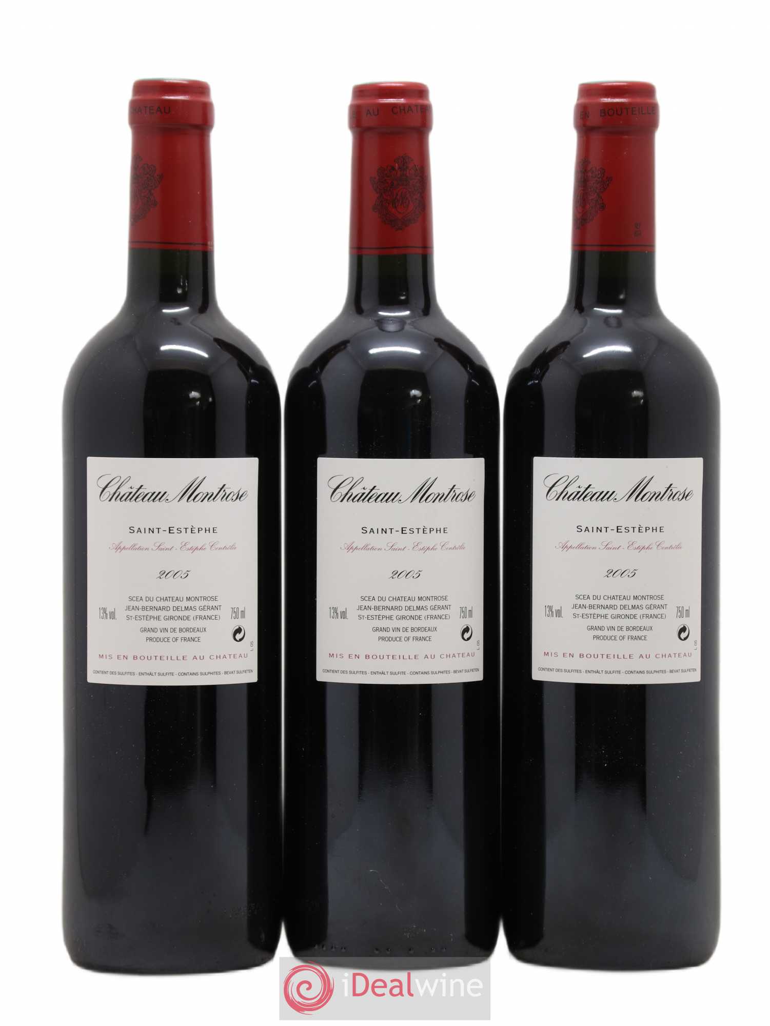 Château Montrose 2ème Grand Cru Classé 2005 - Lot de 12 bouteilles - 4
