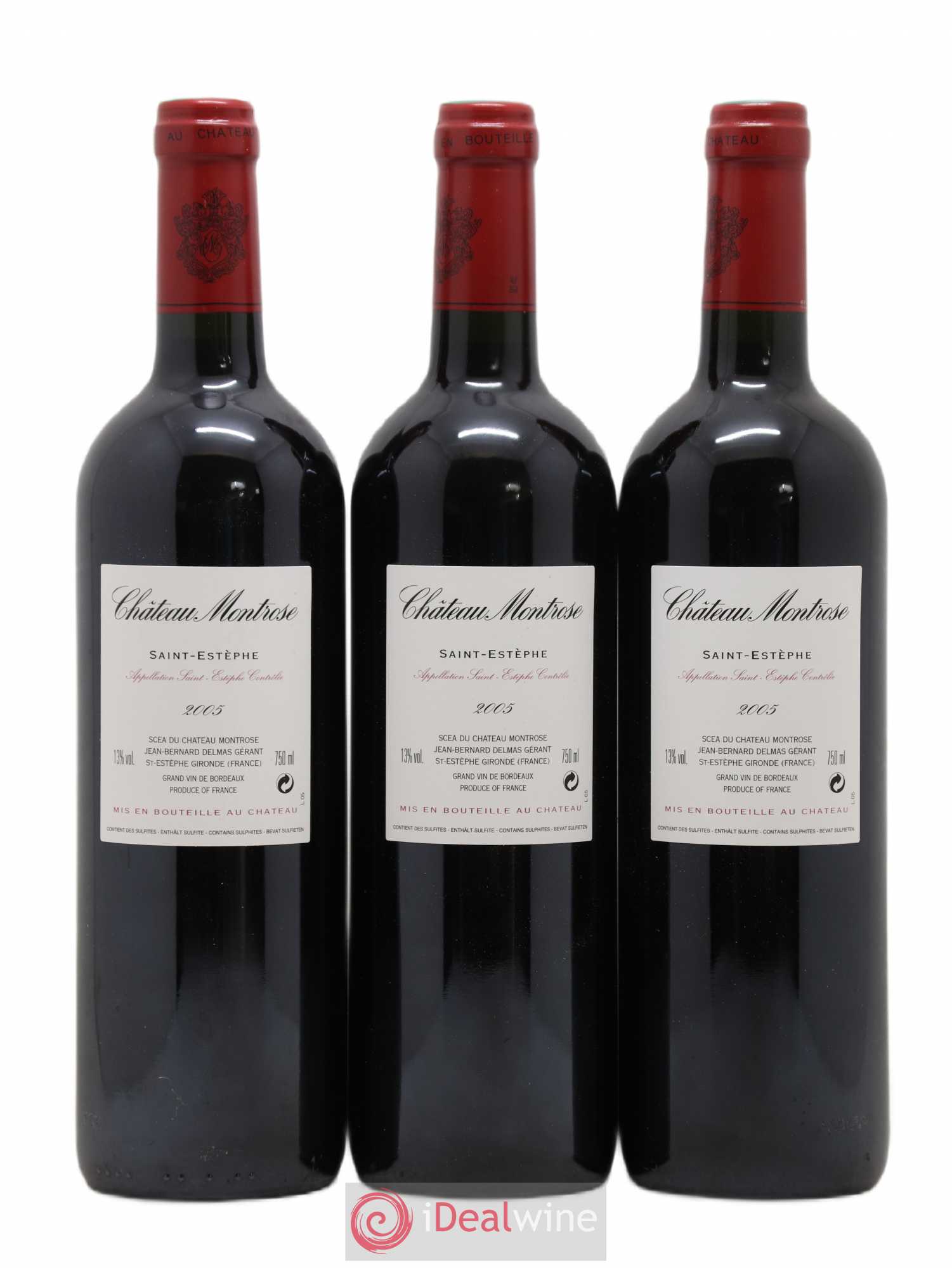 Château Montrose 2ème Grand Cru Classé 2005 - Lot de 12 bouteilles - 6