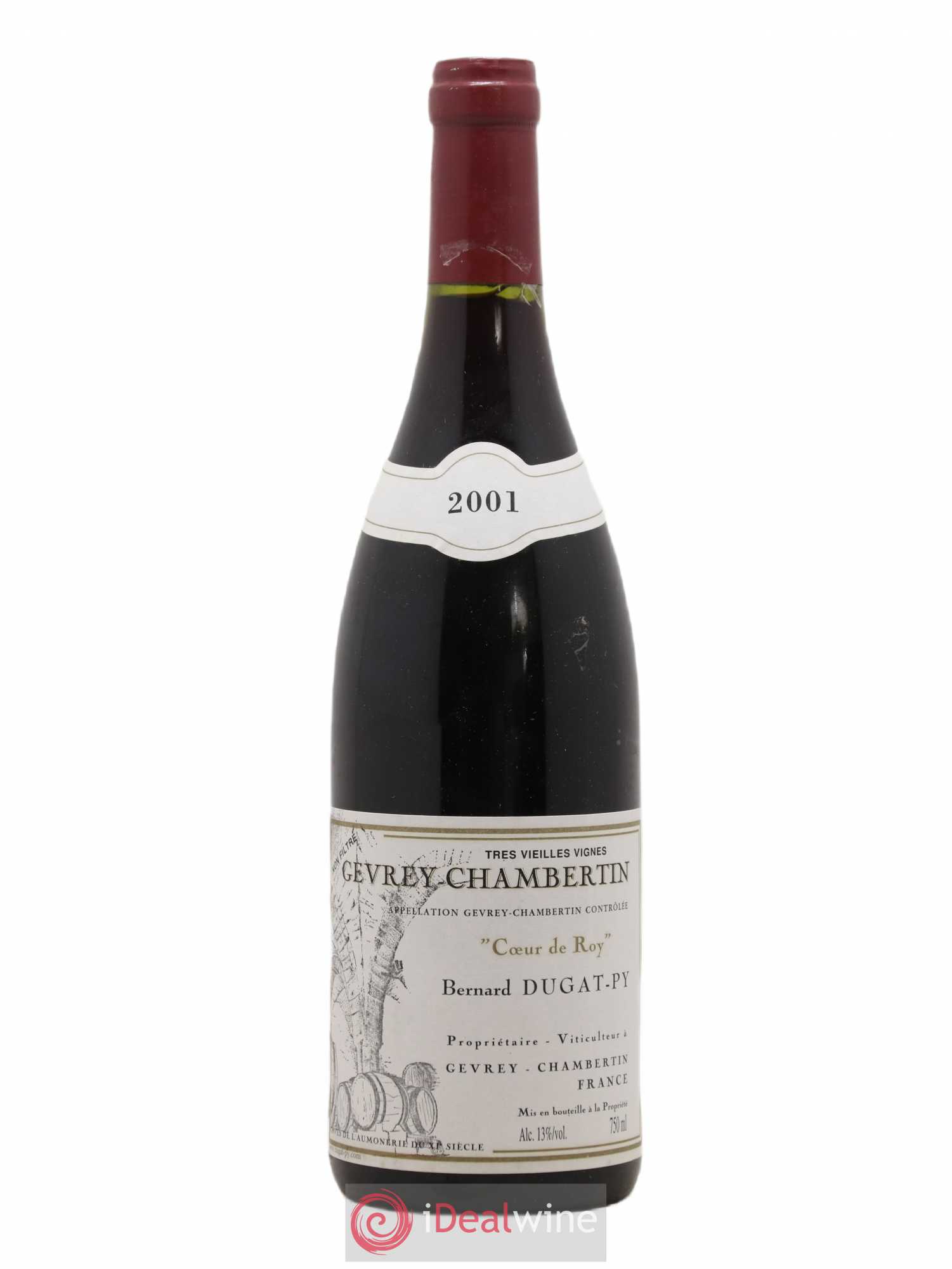 Gevrey-Chambertin Coeur de Roy Très Vieilles Vignes Dugat-Py 2001 - Lot de 1 bouteille - 0