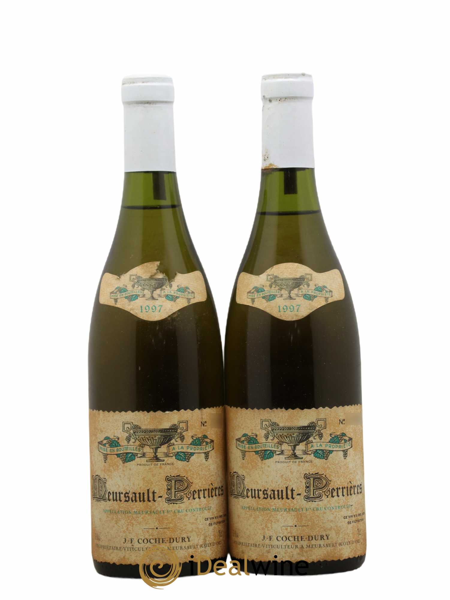 Meursault 1er Cru Perrières Coche Dury (Domaine) 1997 - Lot de 2 bouteilles - 0