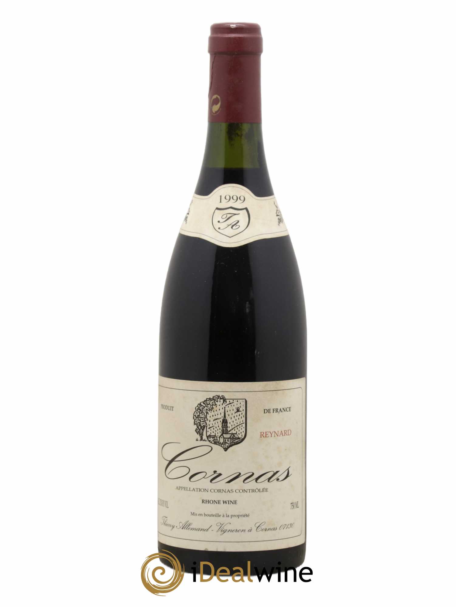 Cornas Reynard Thierry Allemand 1999 - Lot de 1 bouteille - 0