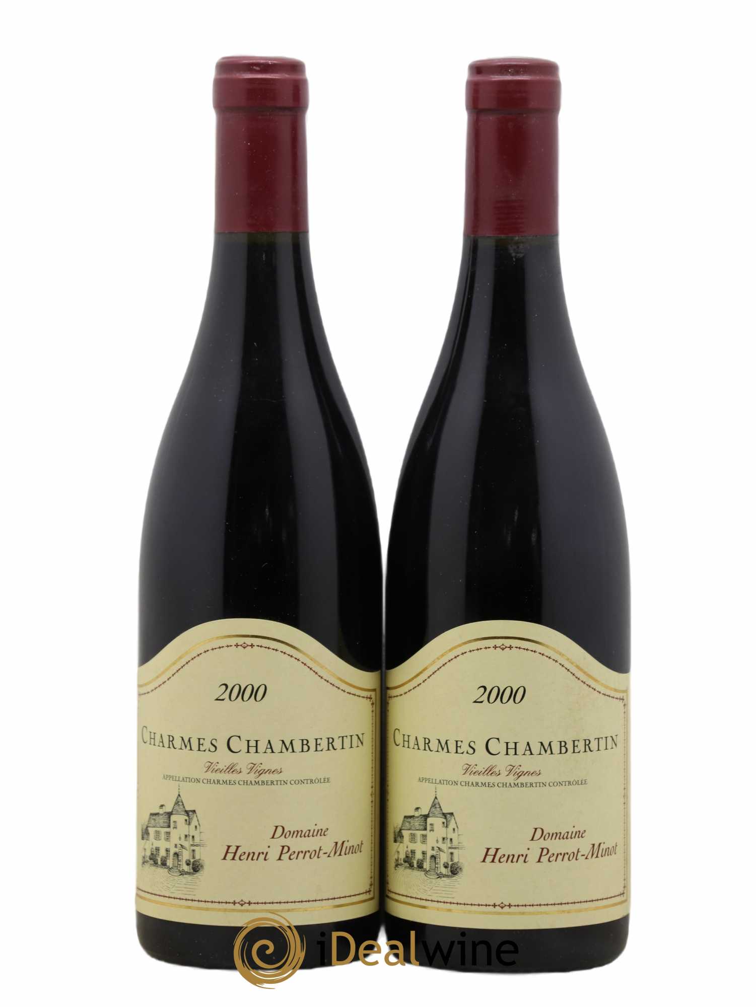 Charmes-Chambertin Grand Cru Vieilles Vignes Perrot-Minot 2000 - Lot de 2 bouteilles - 0