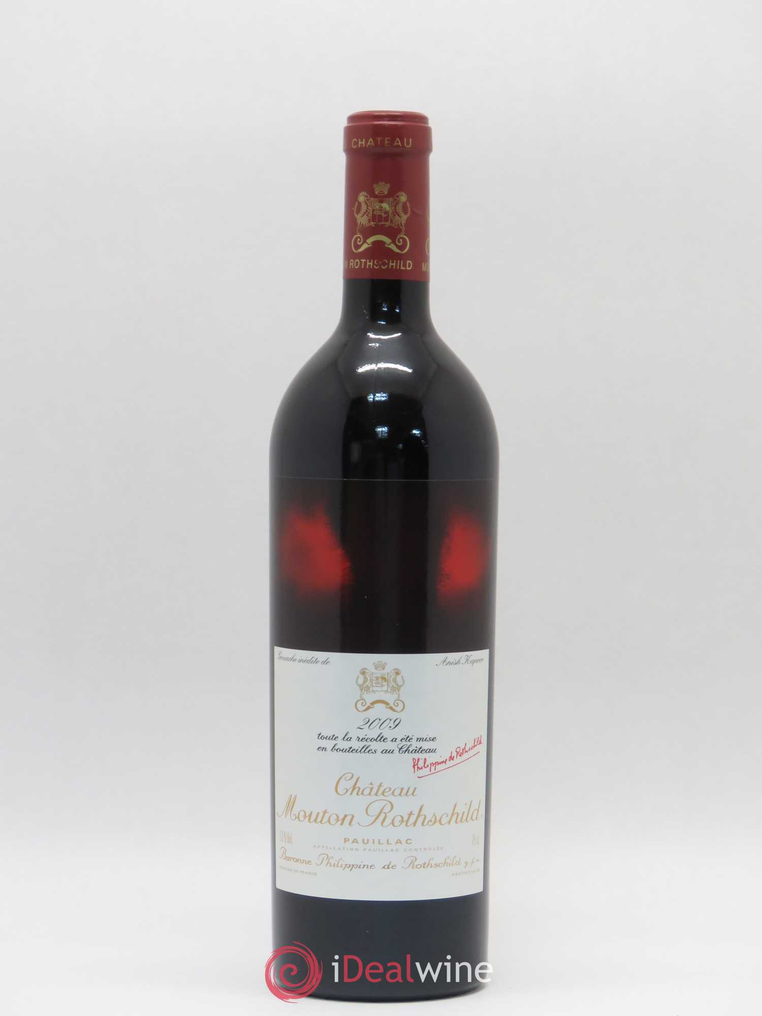 Château Mouton Rothschild 1er Grand Cru Classé 2009 - Lot de 1 bouteille - 0
