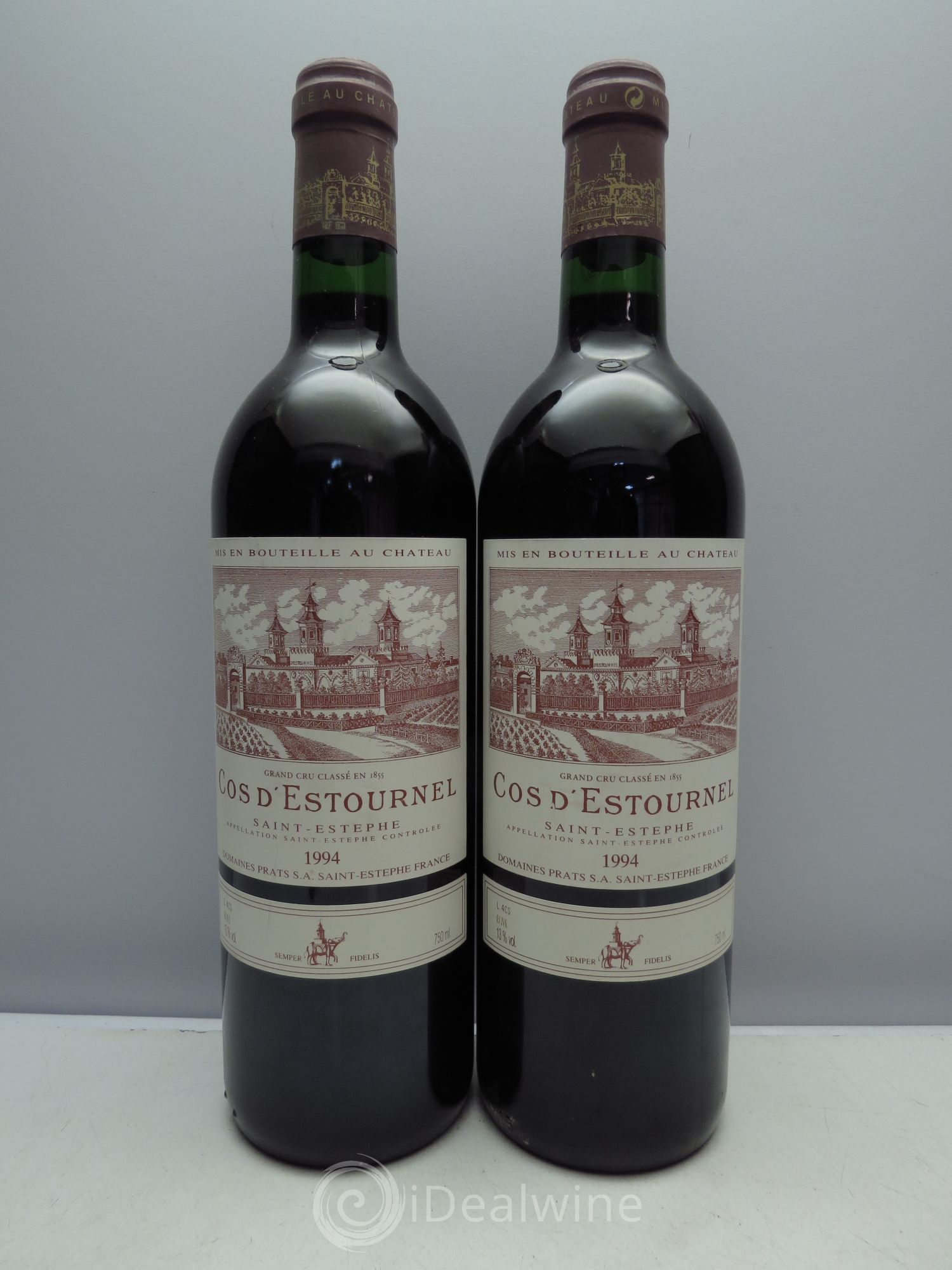 Cos d'Estournel 2ème Grand Cru Classé 1994 - Lot de 2 bouteilles - 0