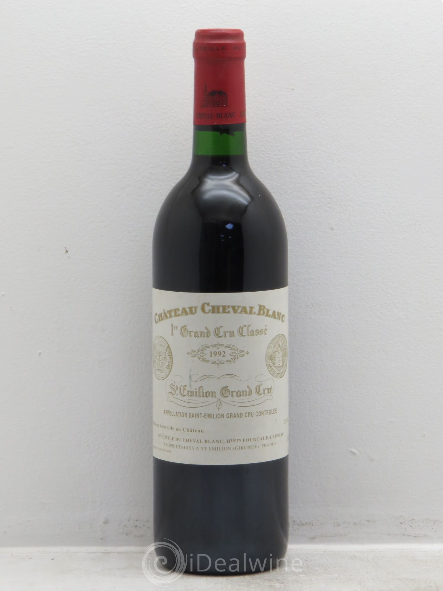 Château Cheval Blanc 1er Grand Cru Classé A 1992 - Lot de 1 bouteille - 0