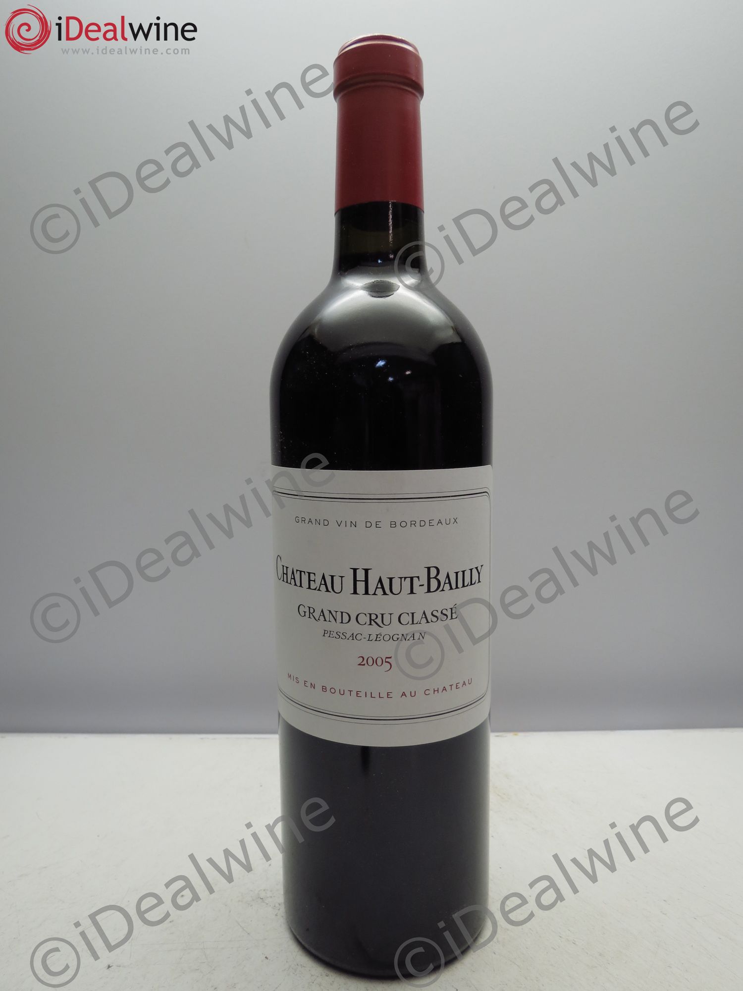 Château Haut-Bailly Cru Classé de Graves 2005 - Lot de 1 bouteille - 0