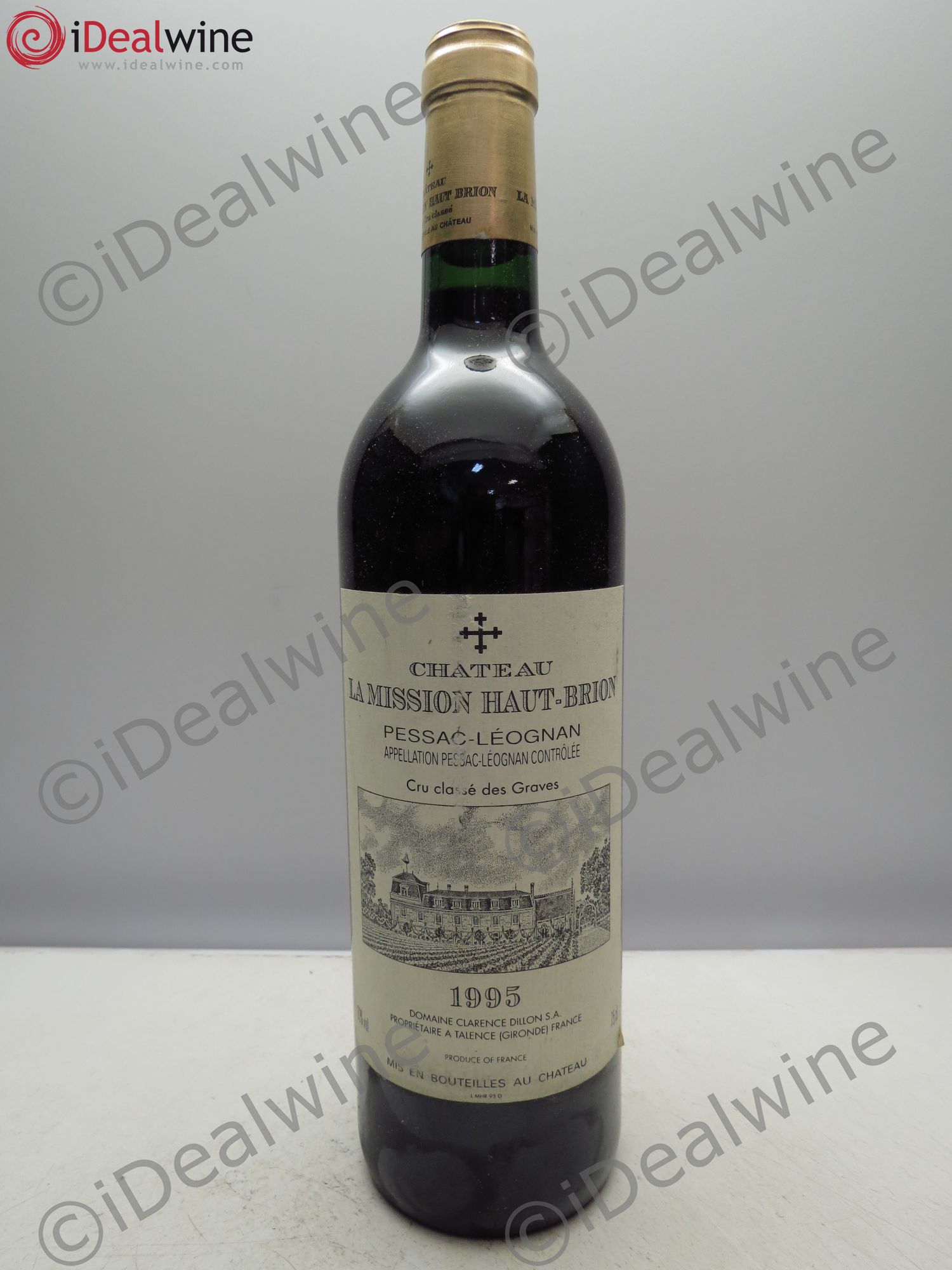 Château la Mission Haut-Brion Cru Classé de Graves 1995 - Lot de 1 bouteille - 0