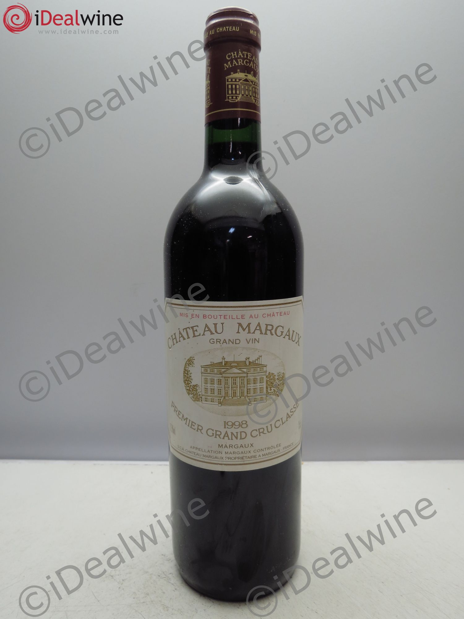 Château Margaux 1er Grand Cru Classé 1998 - Lot de 1 bouteille - 0