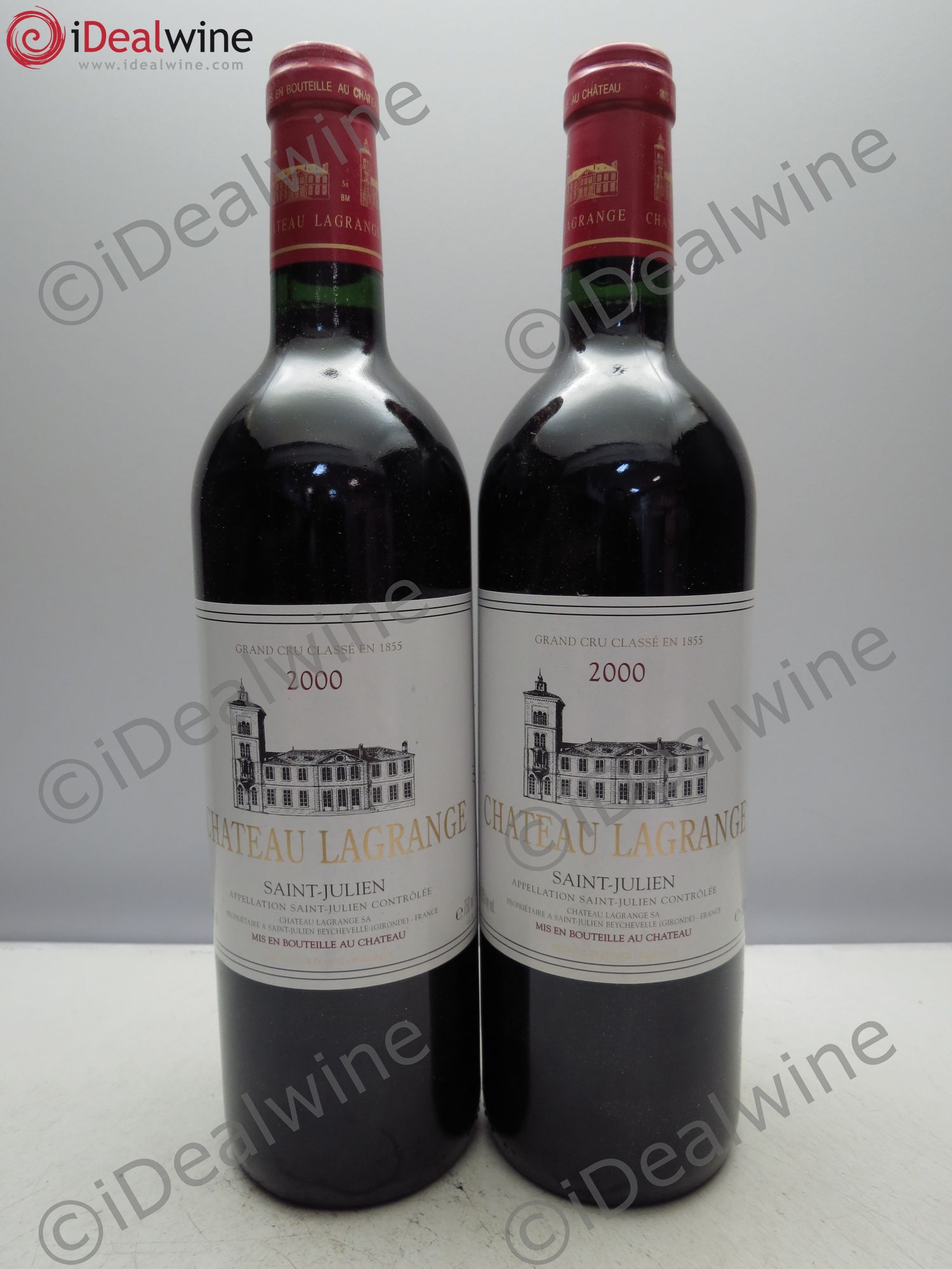 Château Lagrange 3ème Grand Cru Classé 2000 - Lot de 2 bouteilles - 0
