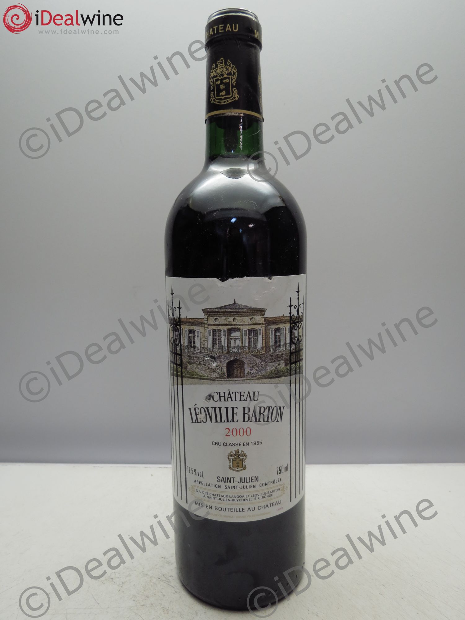 Château Léoville Barton 2ème Grand Cru Classé 2000 - Lot de 1 bouteille - 0