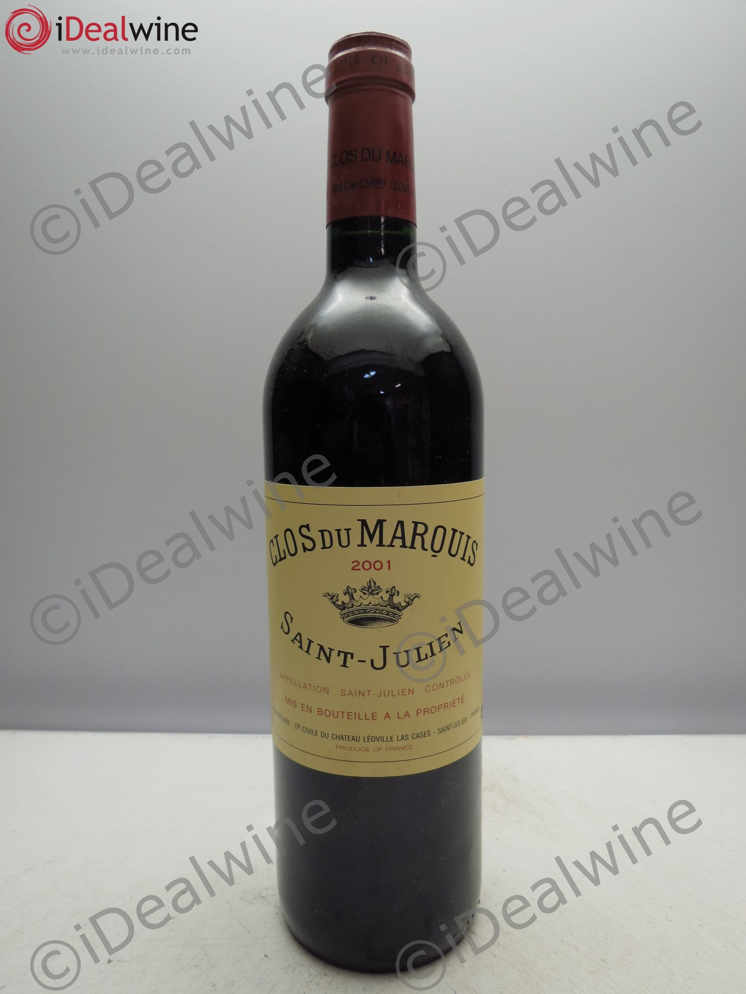 Clos du Marquis 2001 - Lot de 1 bouteille - 0