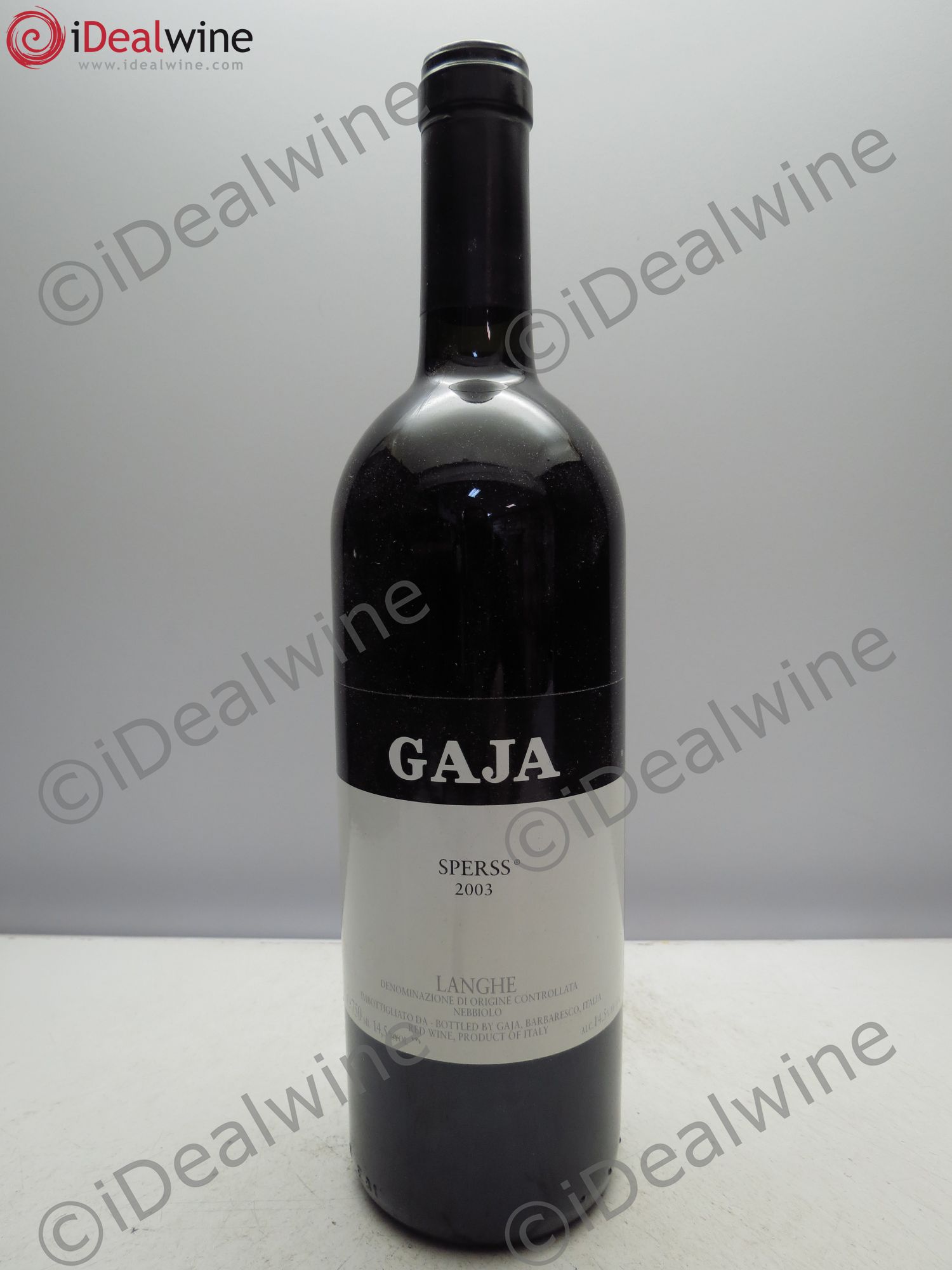 Langhe Sperss Angelo Gaja 2003 - Lot de 1 bouteille - 0