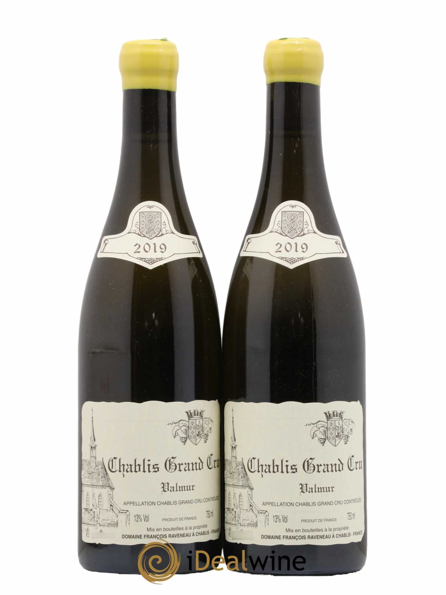 Chablis Grand Cru Valmur Raveneau (Domaine) 2019 - Lot de 2 bouteilles - 0