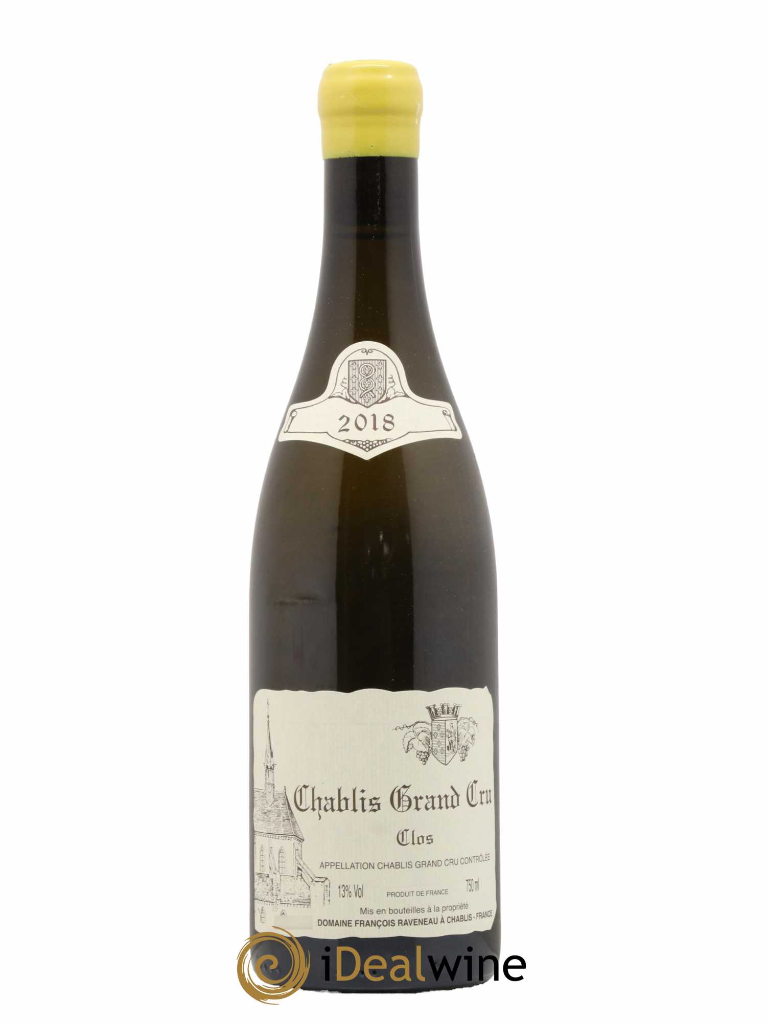 Chablis Grand Cru Clos Raveneau (Domaine) 2018 - Posten von 1 Flasche - 0