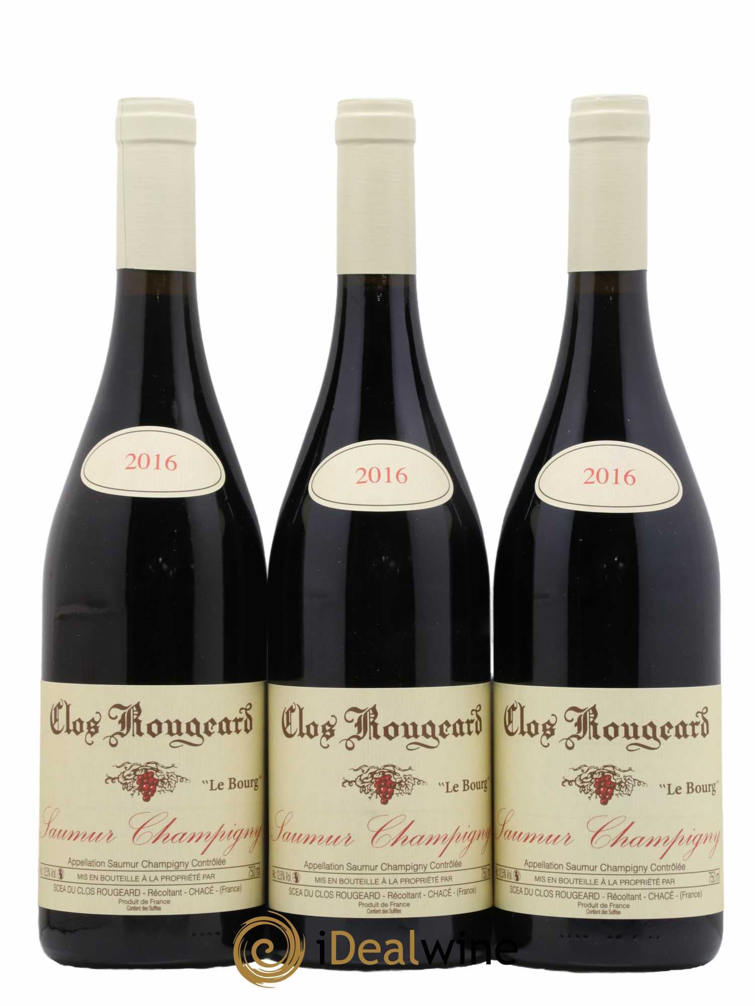Saumur-Champigny Le Bourg Clos Rougeard 2016 - Lot de 3 bouteilles - 0