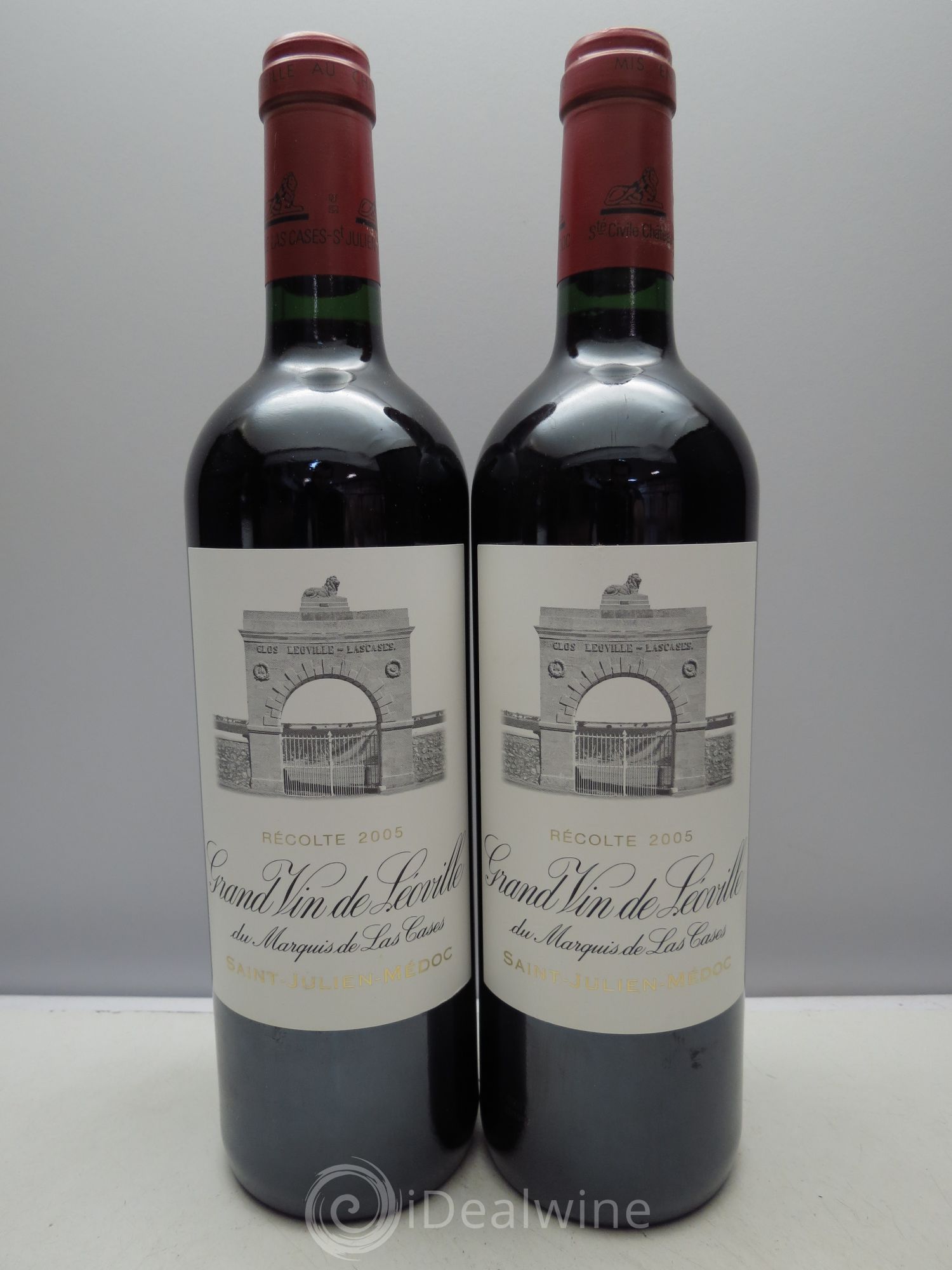 Château Léoville Las Cases 2ème Grand Cru Classé 2005 - Lot de 6 bouteilles - 1