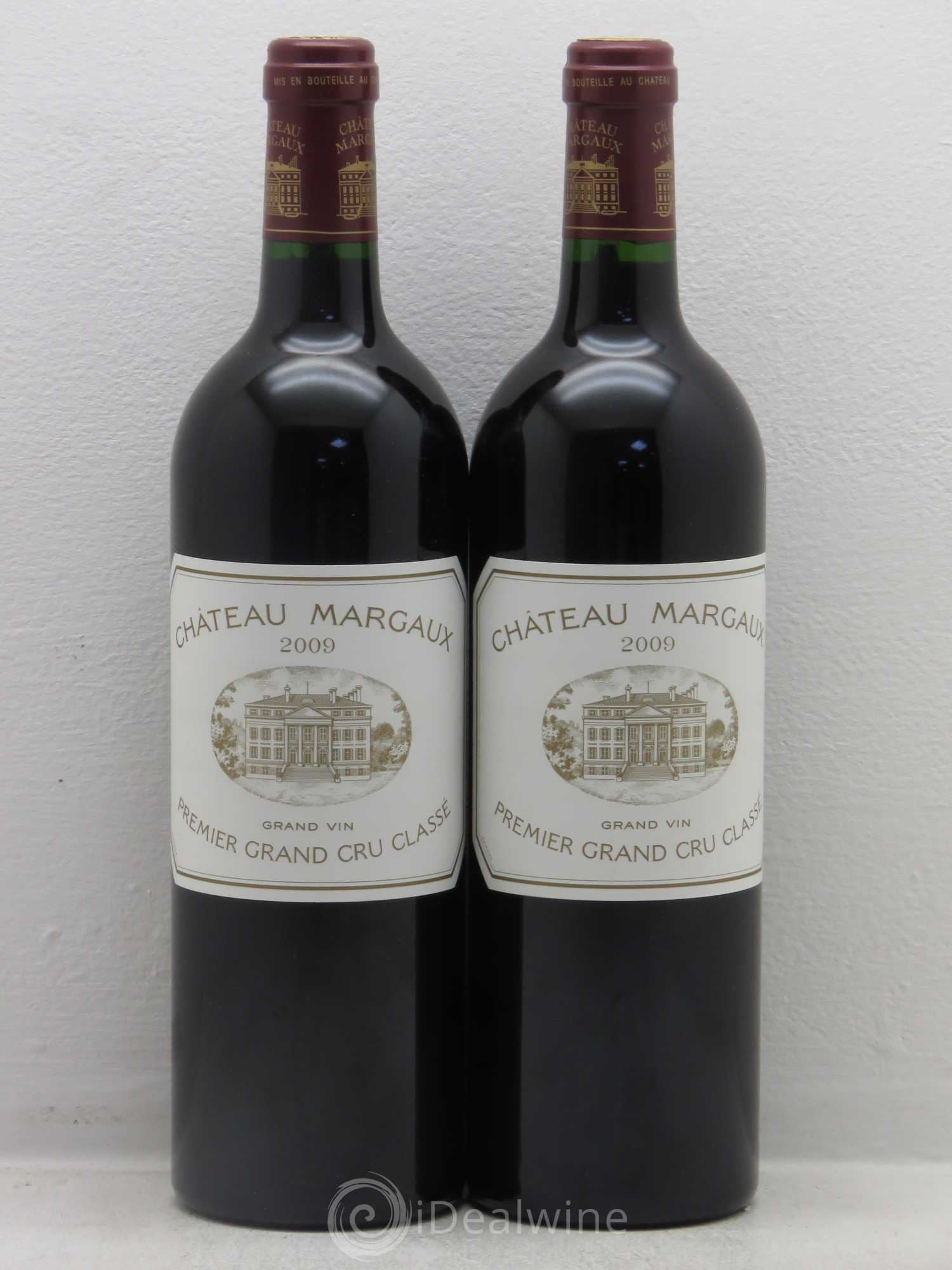 Château Margaux 1er Grand Cru Classé 2009 - Lot de 2 bouteilles - 0