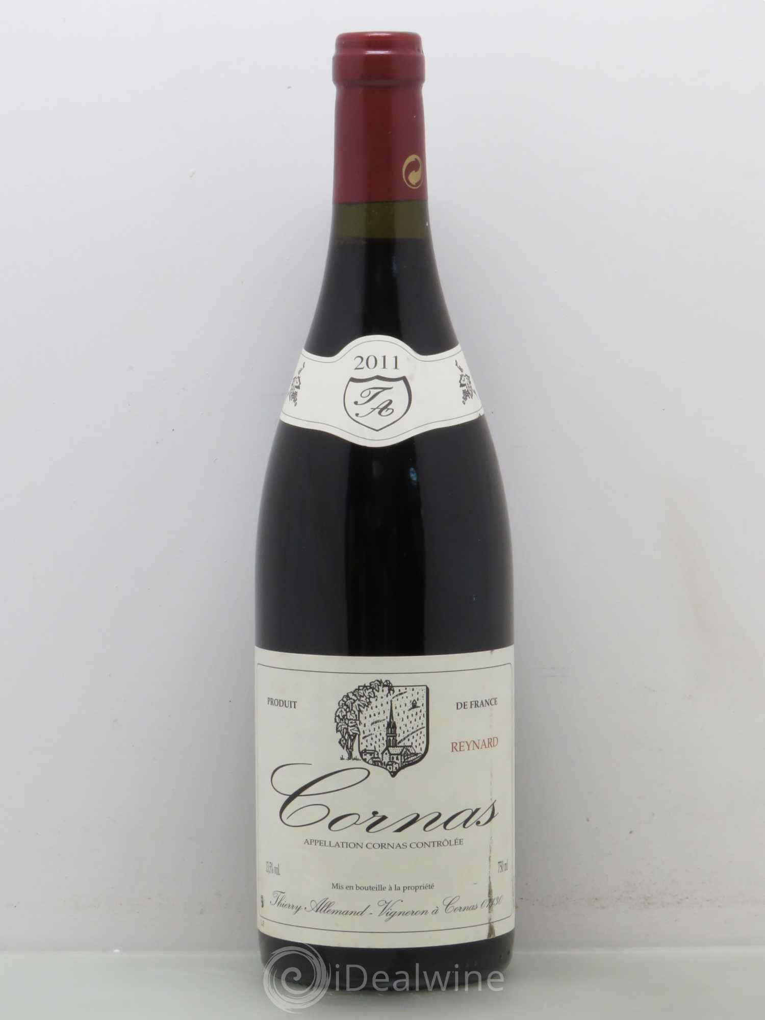 Cornas Reynard Thierry Allemand 2011 - Lot de 1 bouteille - 0