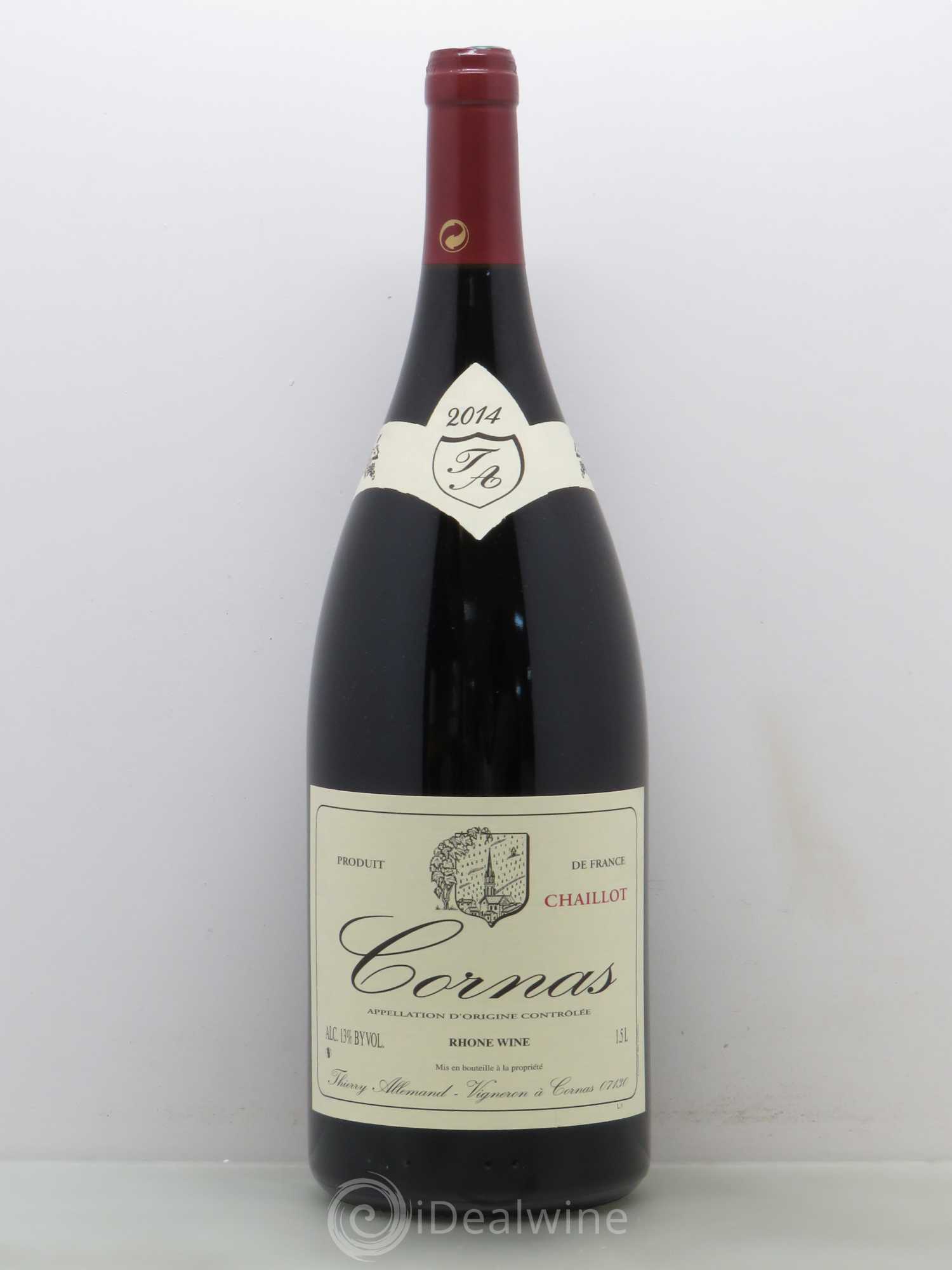 Cornas Chaillot Thierry Allemand 2014 - Lot de 1 magnum - 0