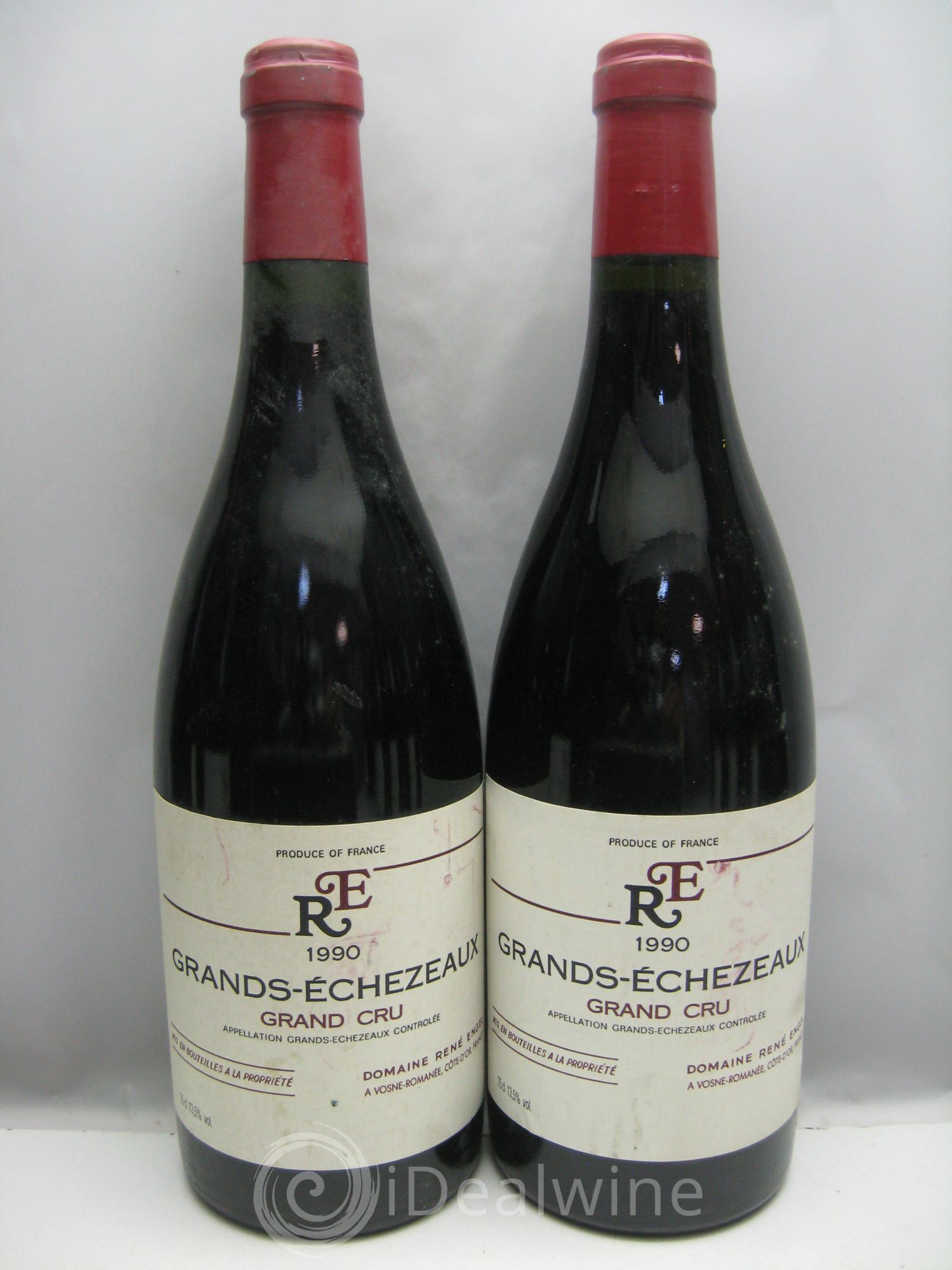Grands-Echezeaux Grand Cru Domaine René Engel - Domaine Eugénie 1990 - Lotto di 12 bottiglie - 1