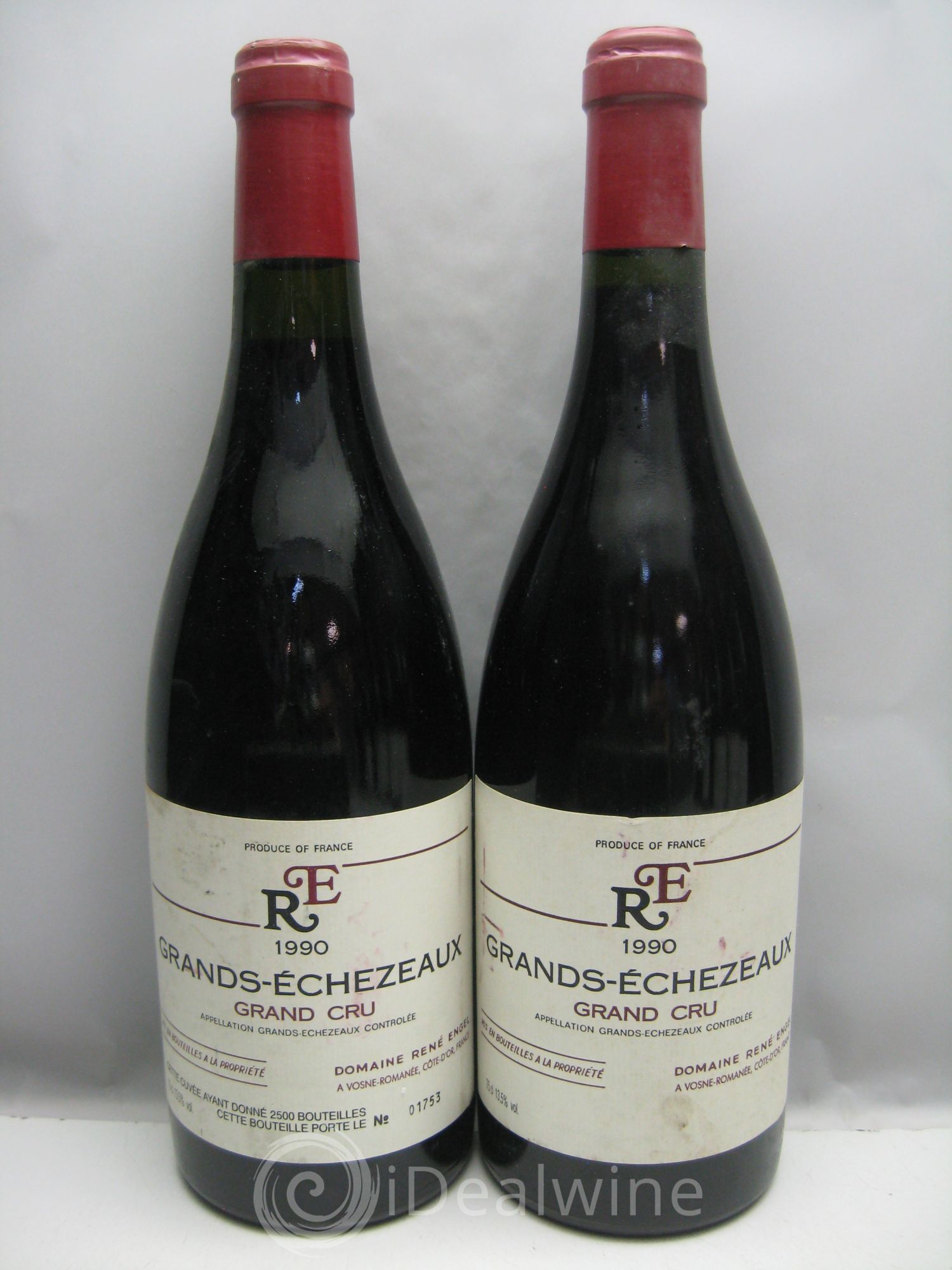 Grands-Echezeaux Grand Cru Domaine René Engel - Domaine Eugénie 1990 - Lotto di 12 bottiglie - 2