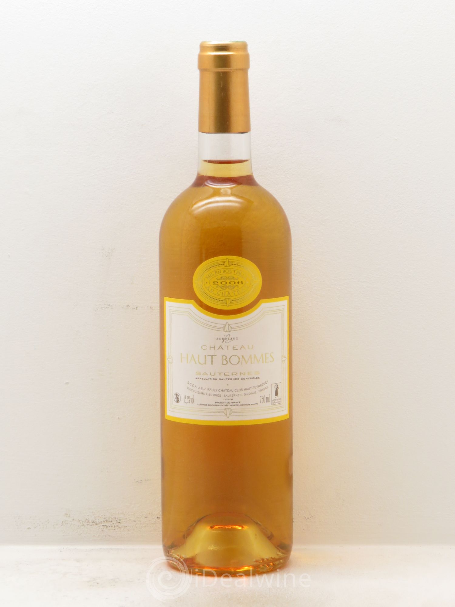 Sauternes Château Haut Bommes 2006 - Lotto di 6 bottiglie - 0