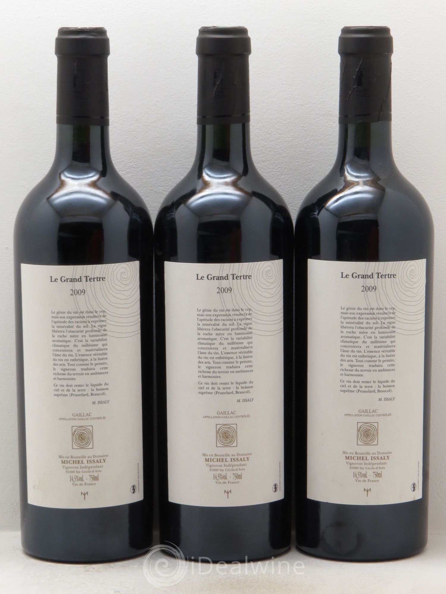 Sud-Ouest Gaillac Domaine de la Ramaye Grand Tertre 2009 - Posten von 3 Flaschen - 0
